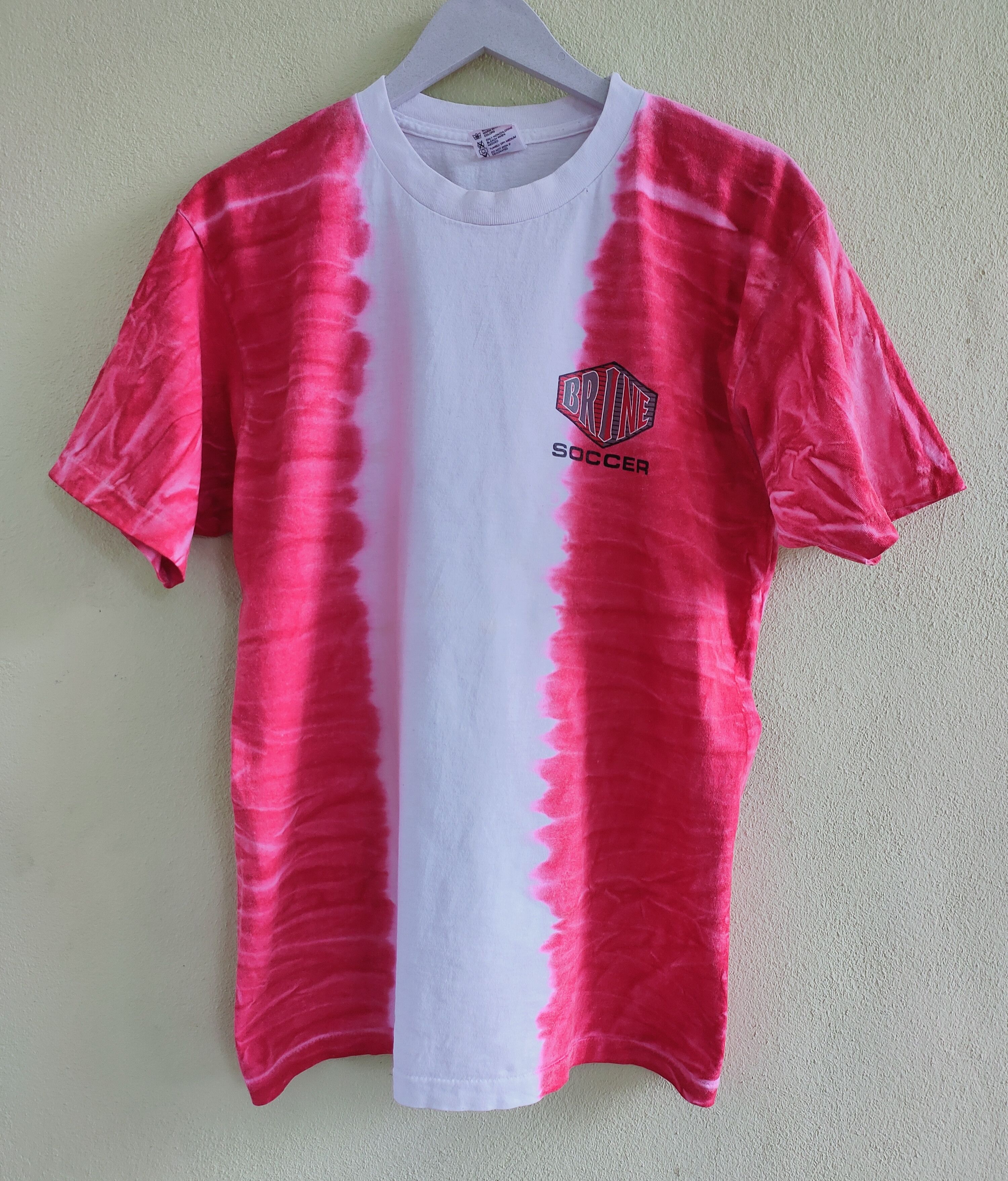 Vintage Vintage 90's RUTGERS SCARLETT KNIGHTS SOCCER tie dye tee Size US M / EU 48-50 / 2 - 5 Thumbnail