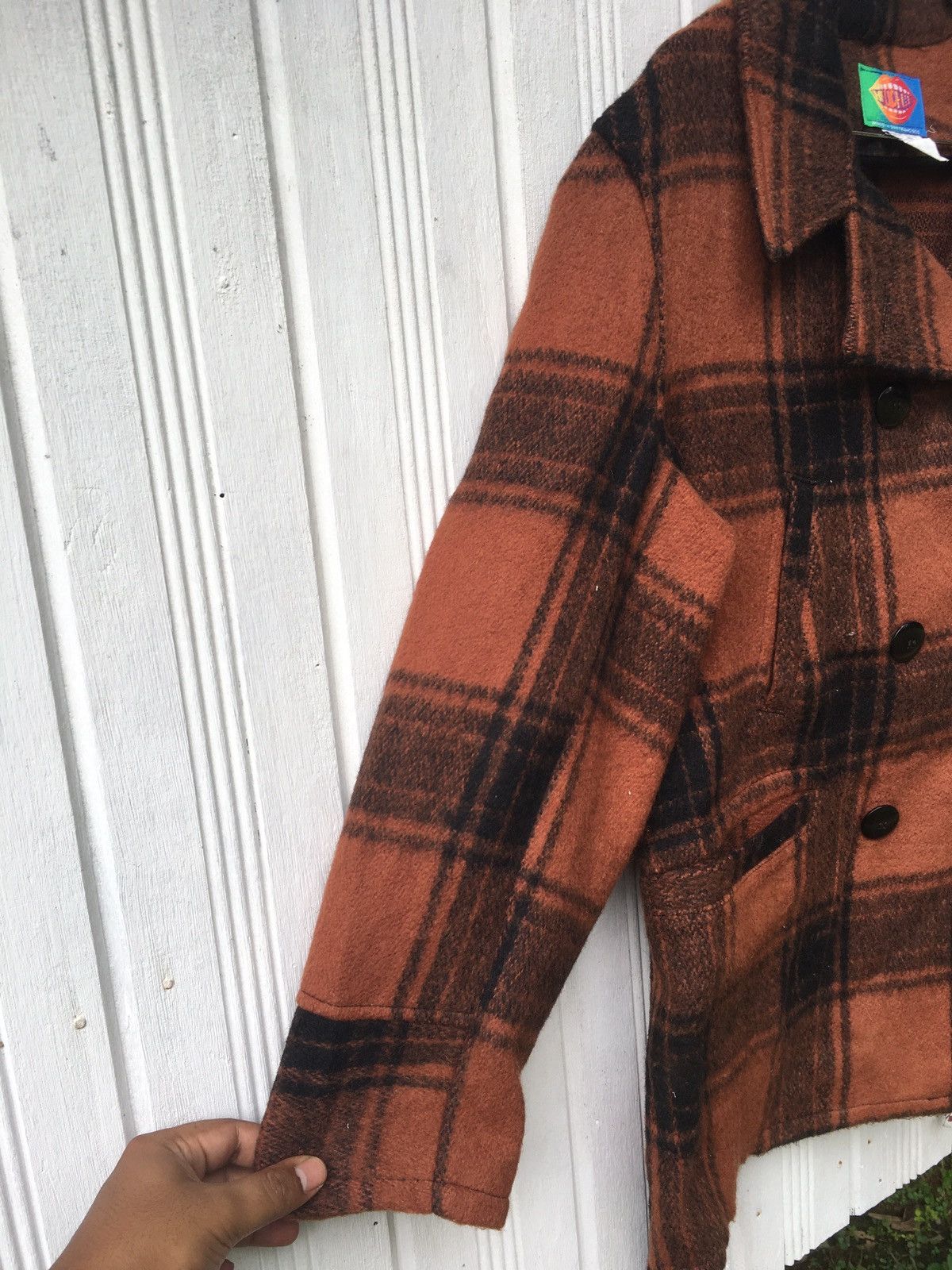 Vintage Vintage HelloHello San Francisco Wool Pull Over Jacket Size US L / EU 52-54 / 3 - 2 Thumbnail