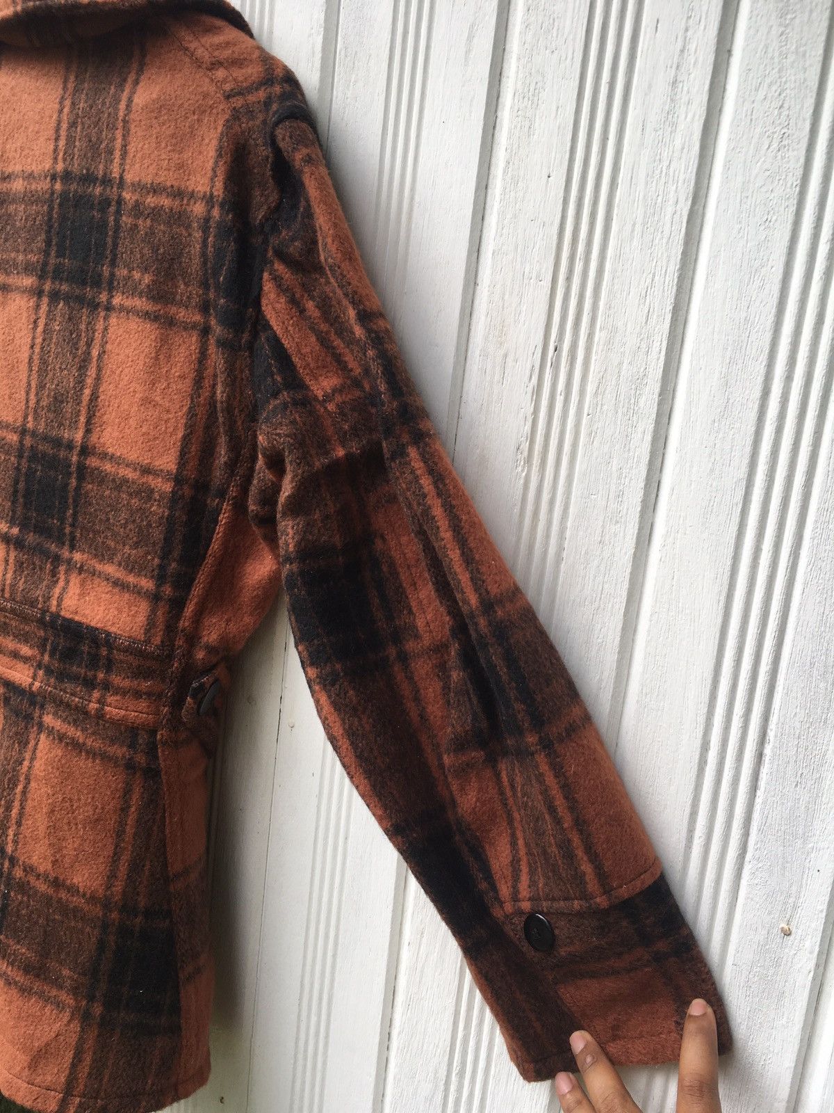 Vintage Vintage HelloHello San Francisco Wool Pull Over Jacket Size US L / EU 52-54 / 3 - 8 Thumbnail