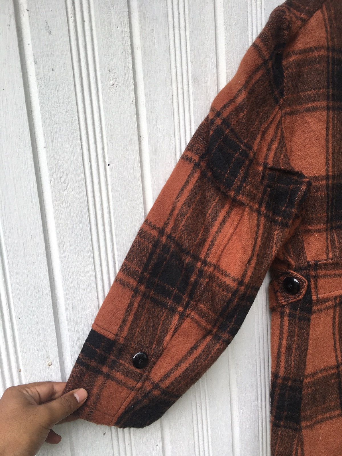 Vintage Vintage HelloHello San Francisco Wool Pull Over Jacket Size US L / EU 52-54 / 3 - 7 Thumbnail