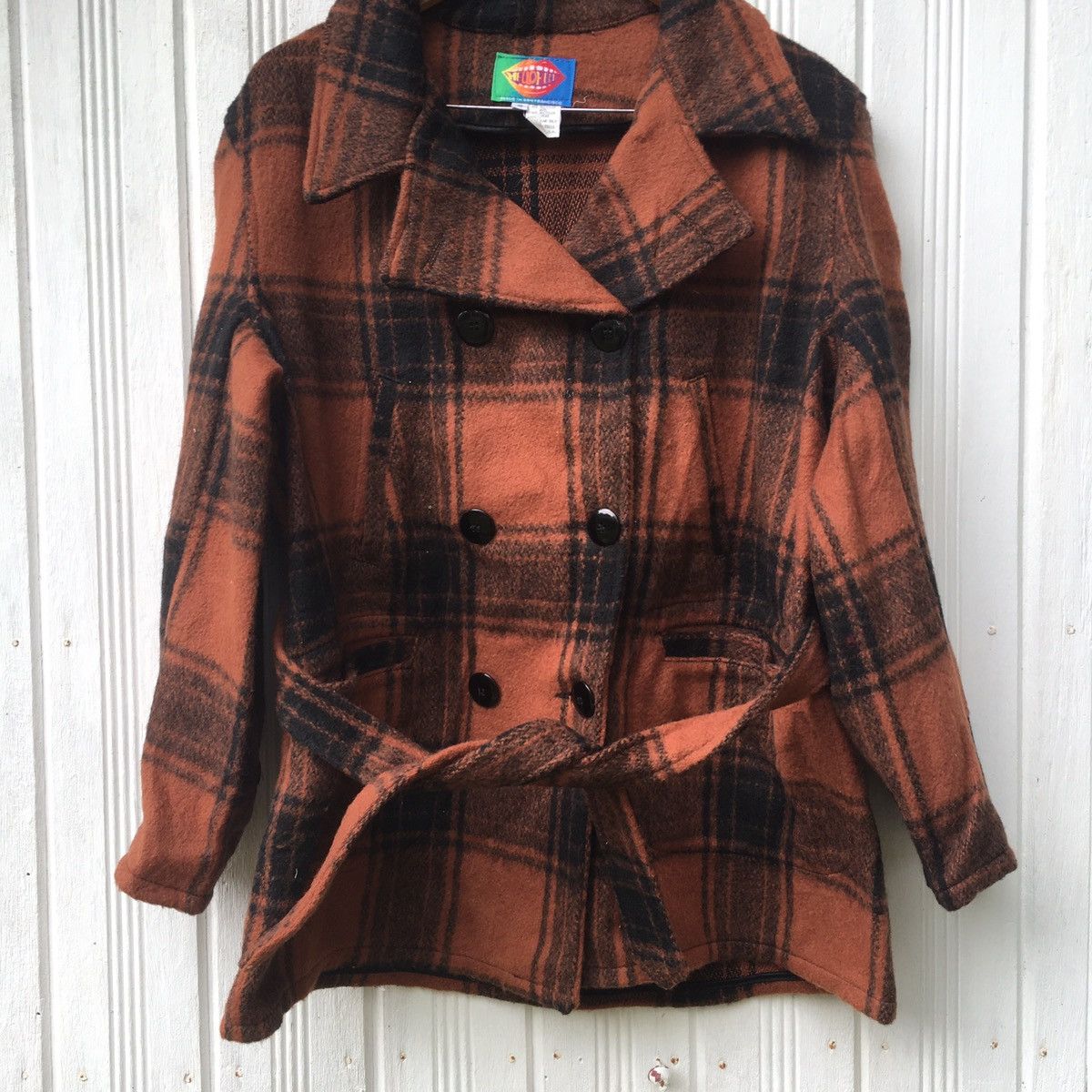 Vintage Vintage HelloHello San Francisco Wool Pull Over Jacket Size US L / EU 52-54 / 3 - 5 Thumbnail