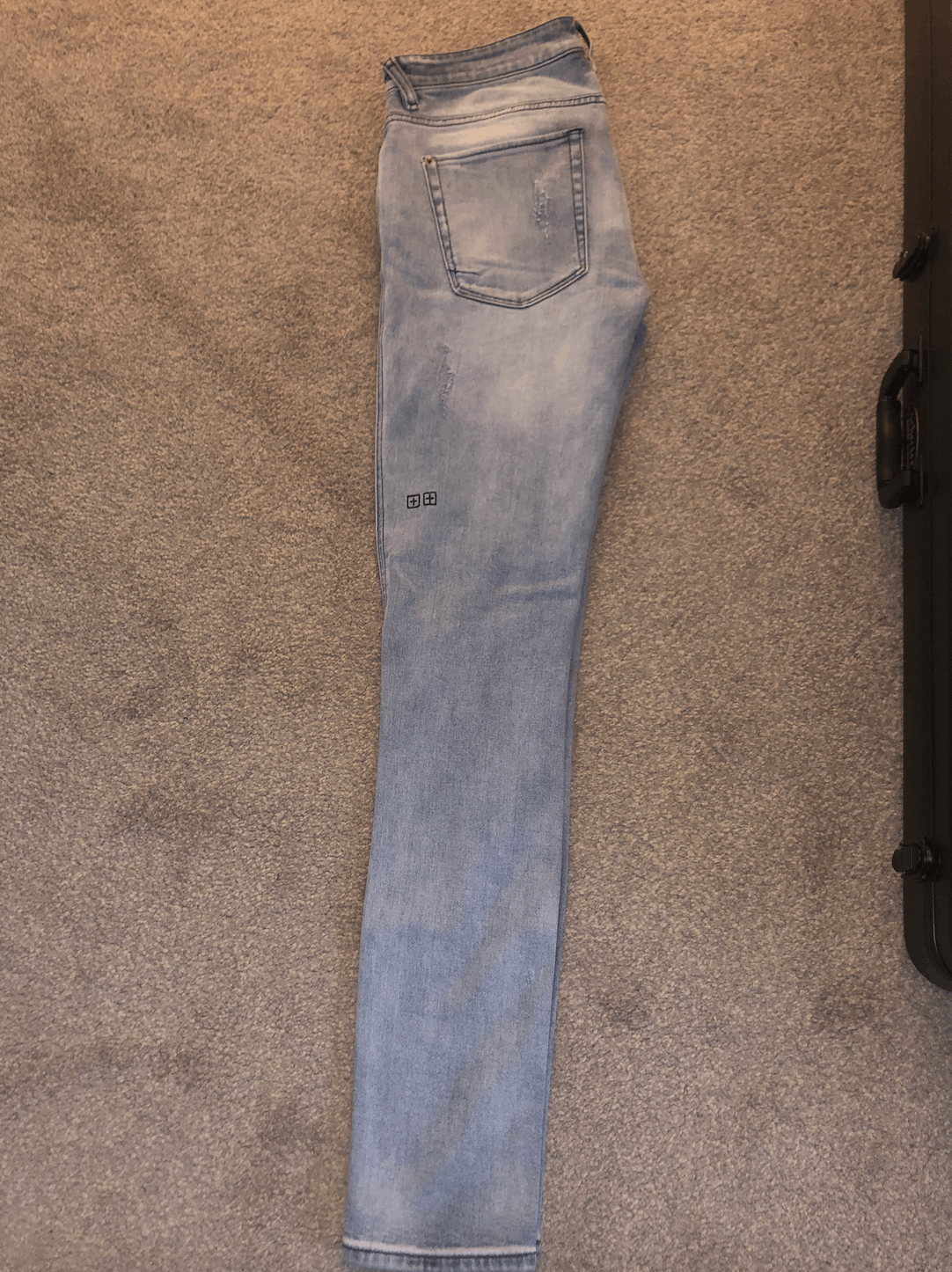 Ksubi Sign Of The Times Van Winkle Trashed Dreams Skinny Jeans Size US 31 - 4 Thumbnail