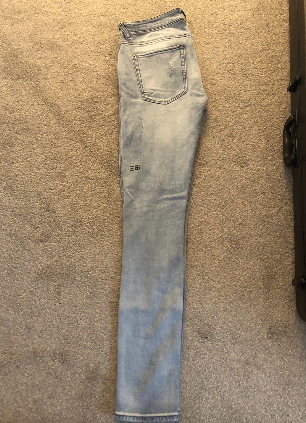 Ksubi Sign Of The Times Van Winkle Trashed Dreams Skinny Jeans Size US 31 - 2 Thumbnail