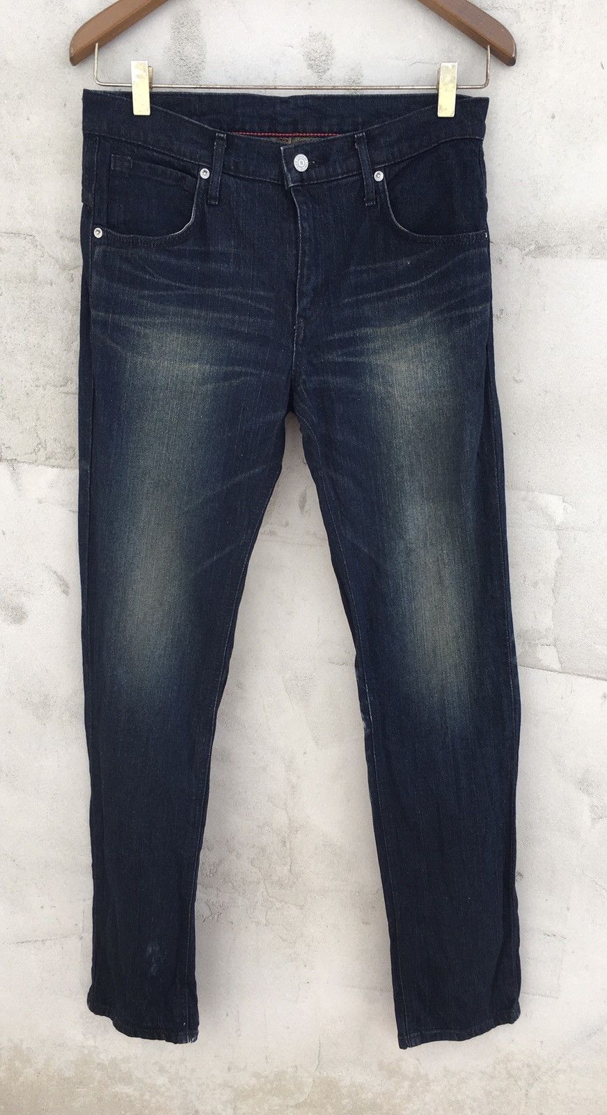 Japanese Brand Edwin Exclusive Vintage XV Skinny Elastic Jeans Size US 30 / EU 46 - 1 Thumbnail