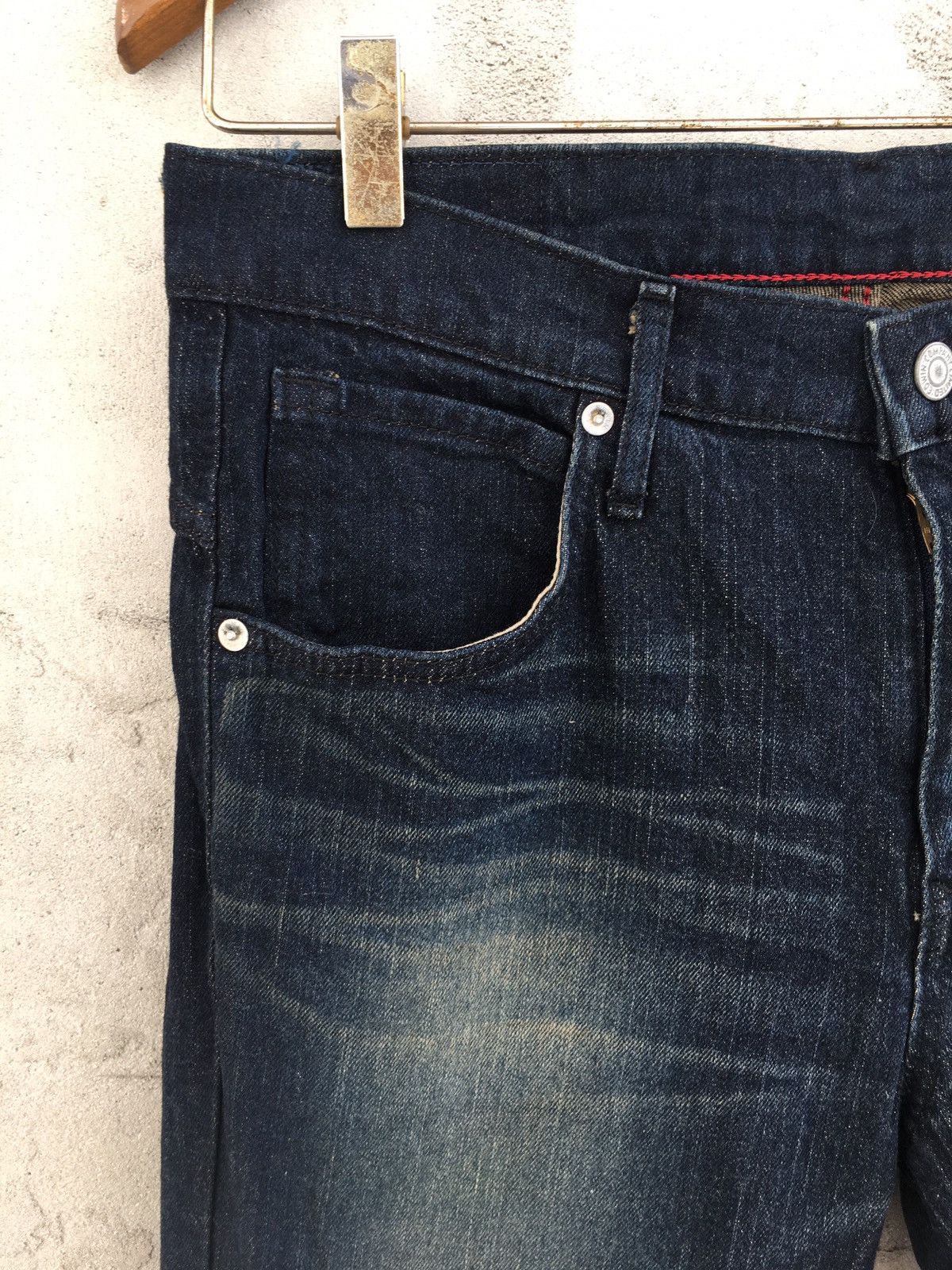 Japanese Brand Edwin Exclusive Vintage XV Skinny Elastic Jeans Size US 30 / EU 46 - 3 Thumbnail