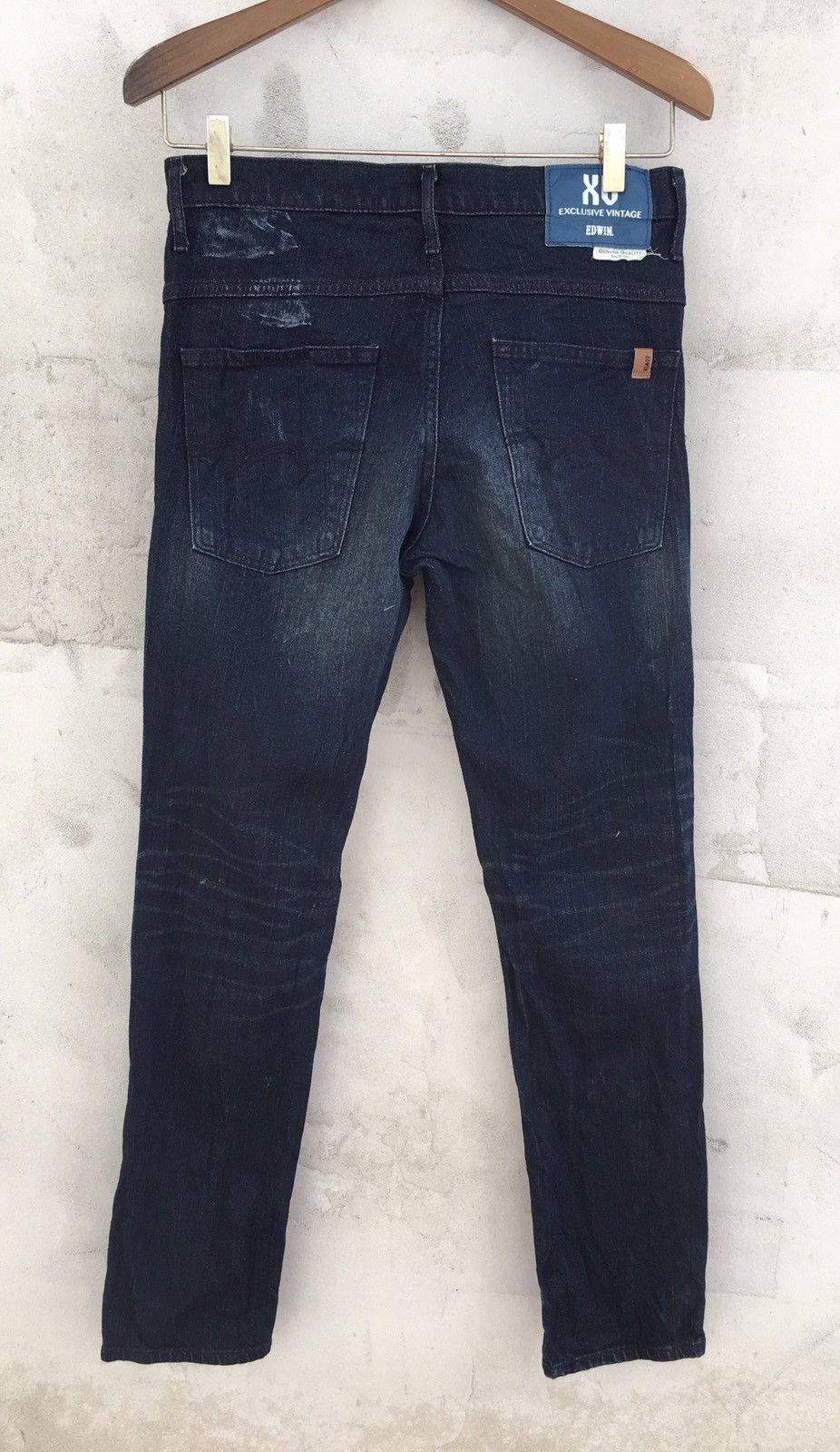 Japanese Brand Edwin Exclusive Vintage XV Skinny Elastic Jeans Size US 30 / EU 46 - 2 Thumbnail