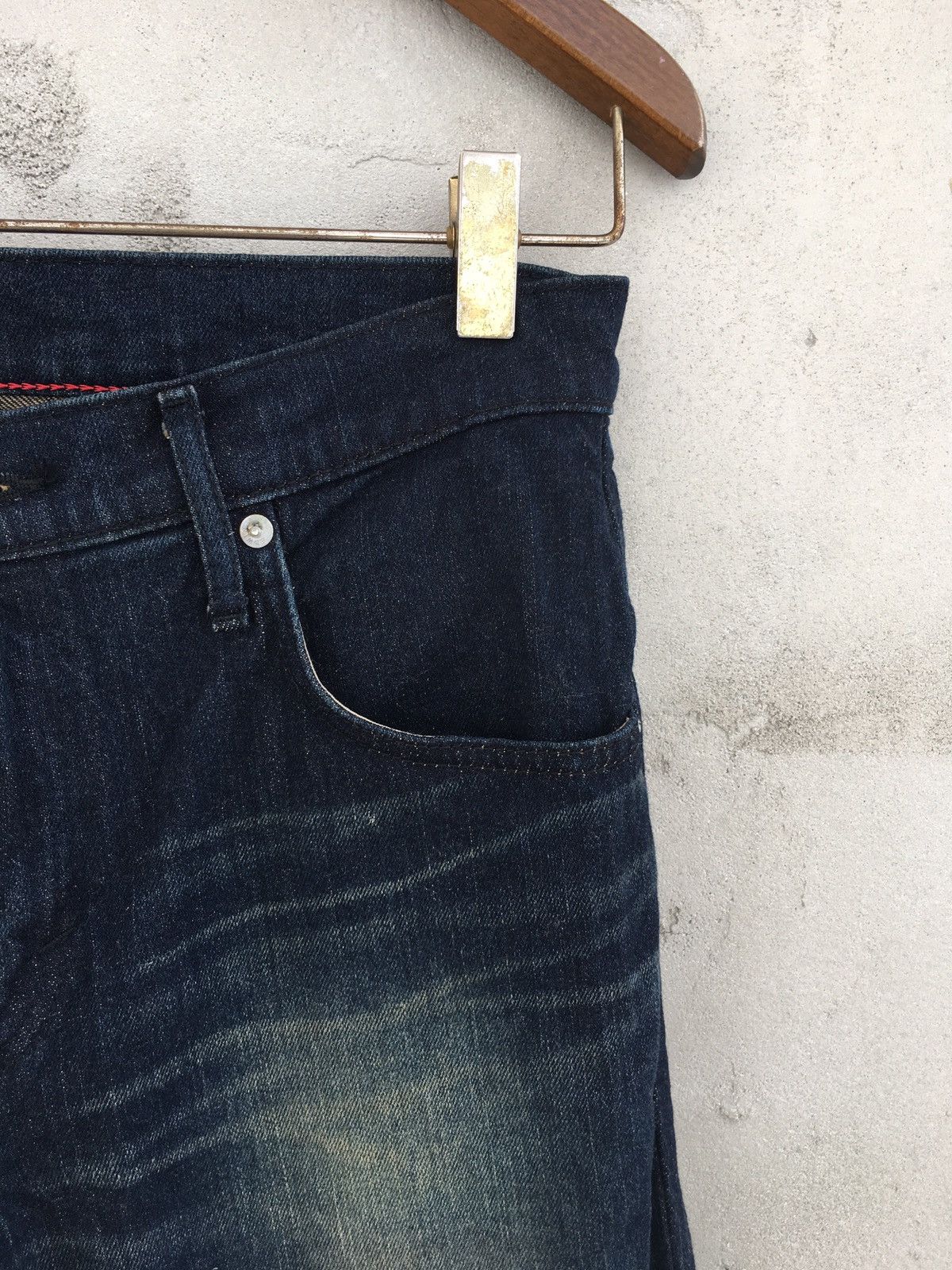 Japanese Brand Edwin Exclusive Vintage XV Skinny Elastic Jeans Size US 30 / EU 46 - 4 Thumbnail