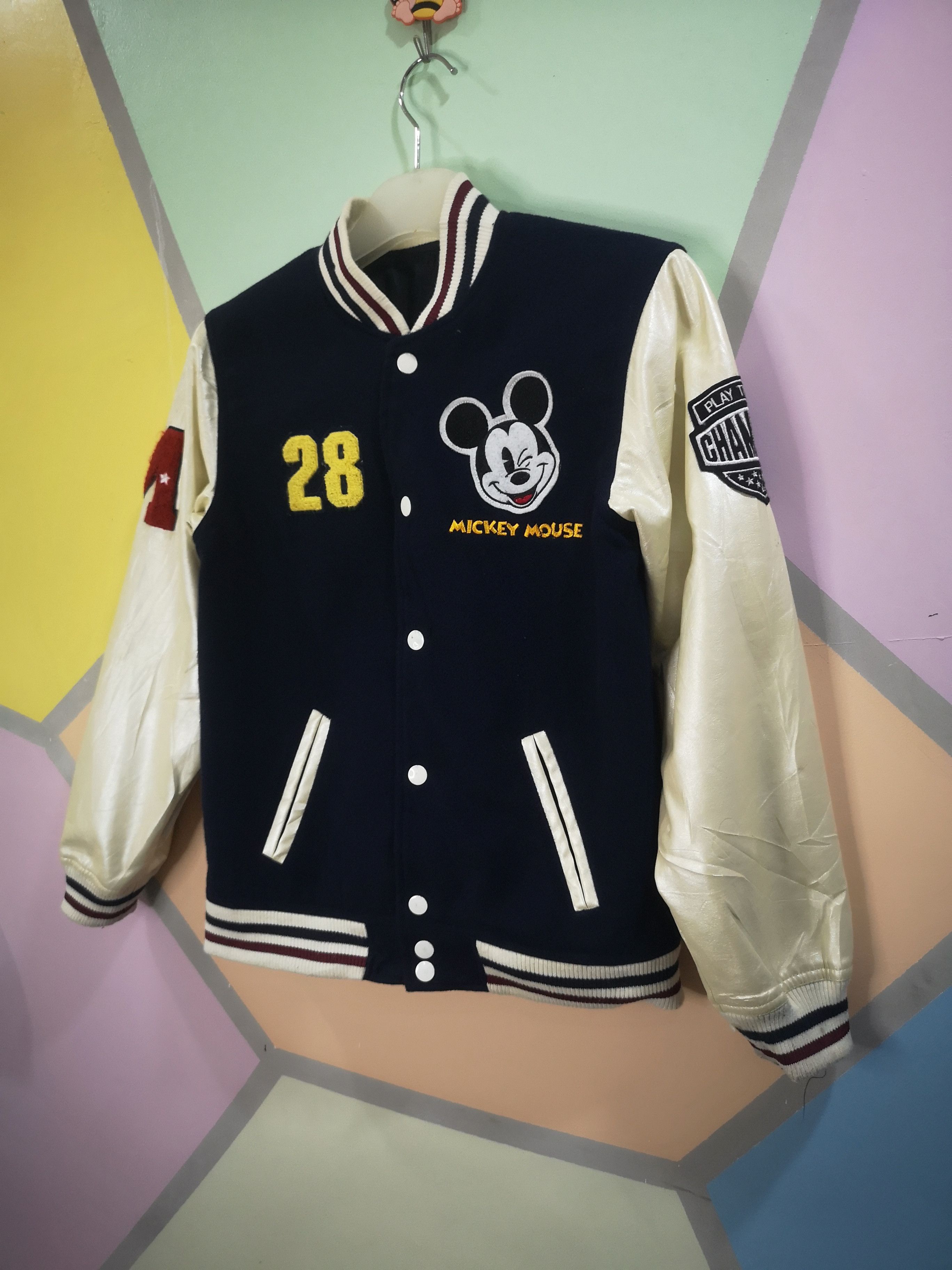 Popular Disney Mickey Varsity Jacket