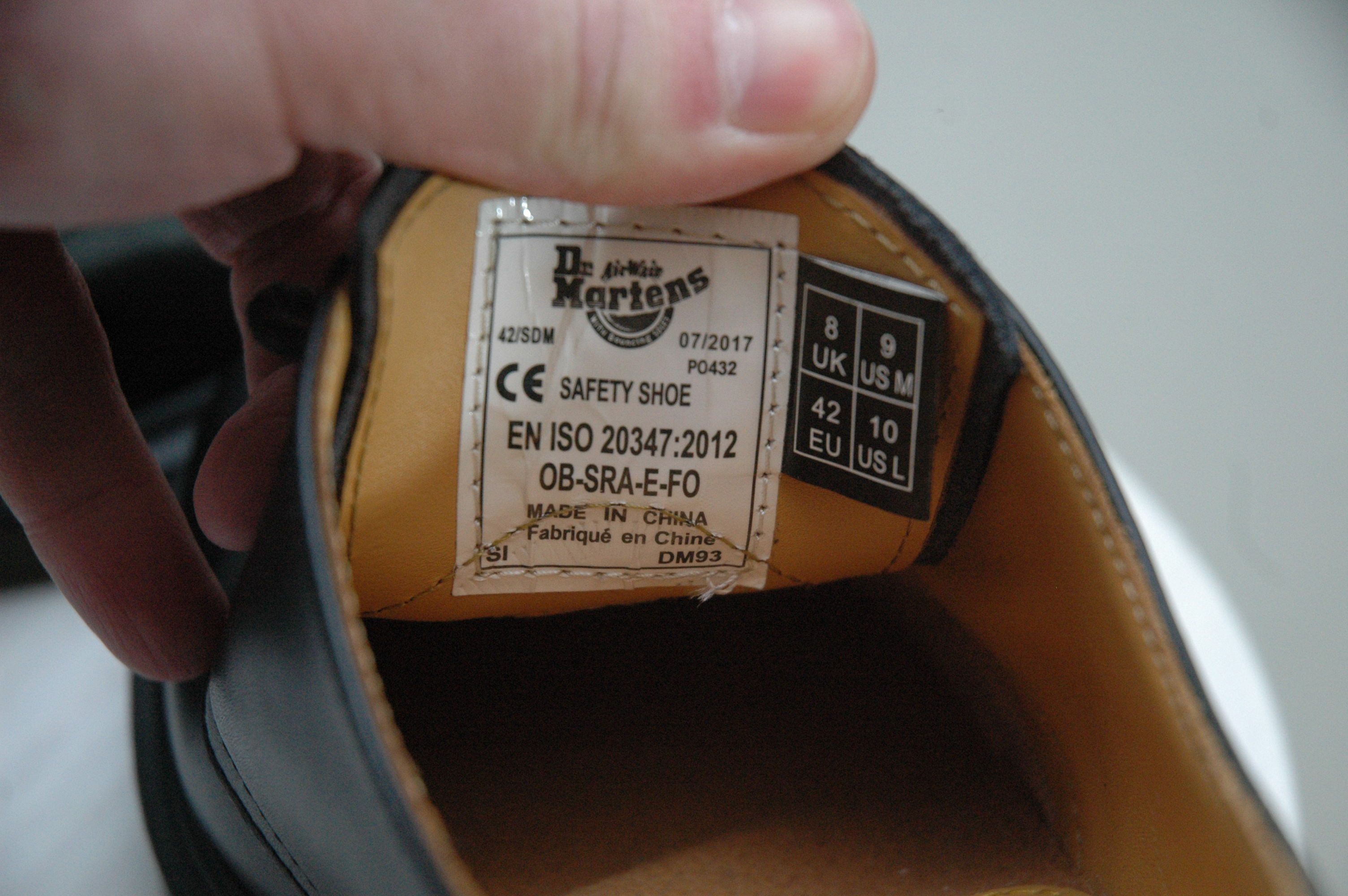 Dr. Martens Dr. Martens 1461 Black Smooth Size US 9 / EU 42 - 8 Thumbnail