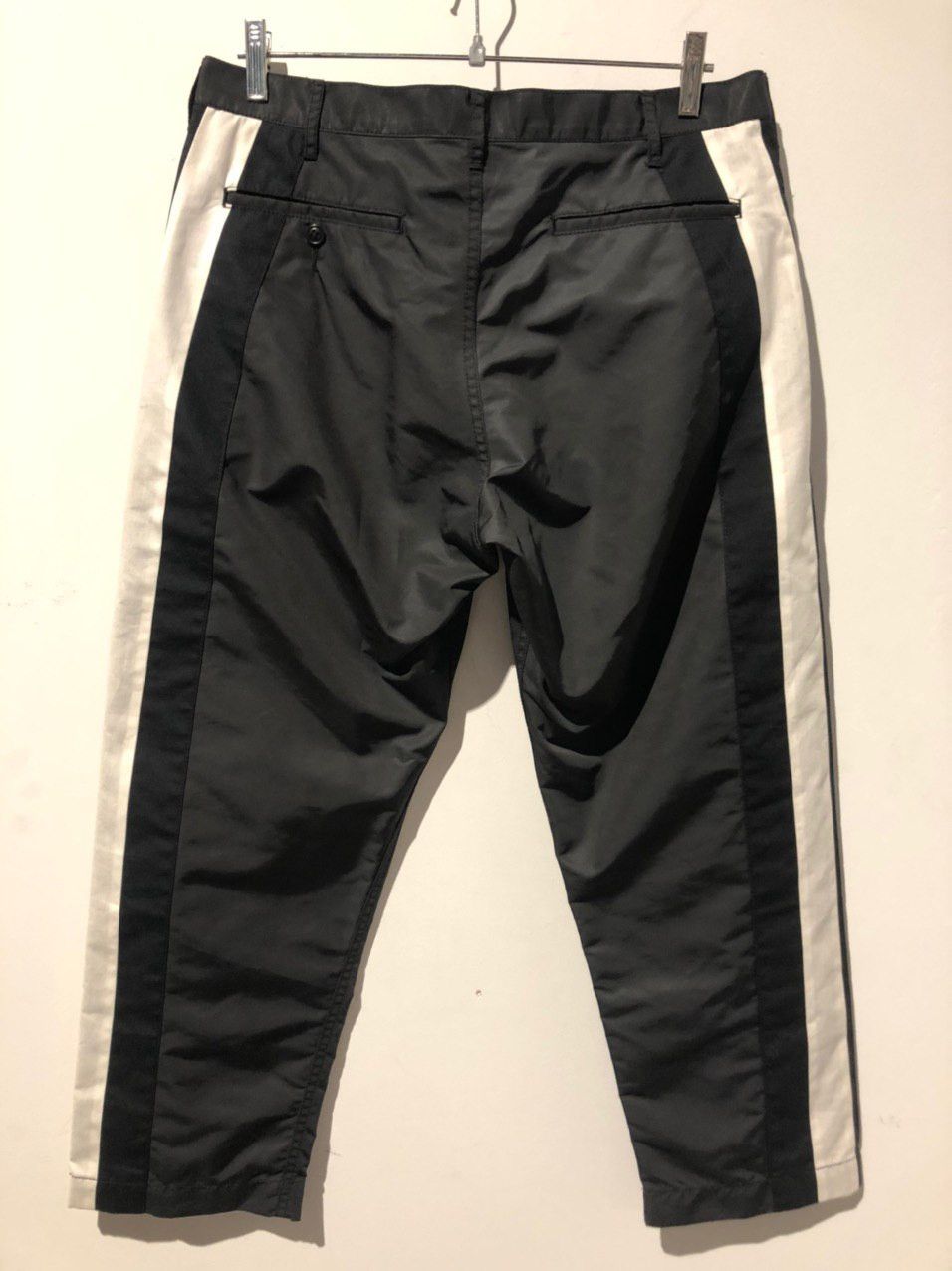Comme des Garcons Homme Plus Pants With White Stripes Size US 33 - 2 Thumbnail