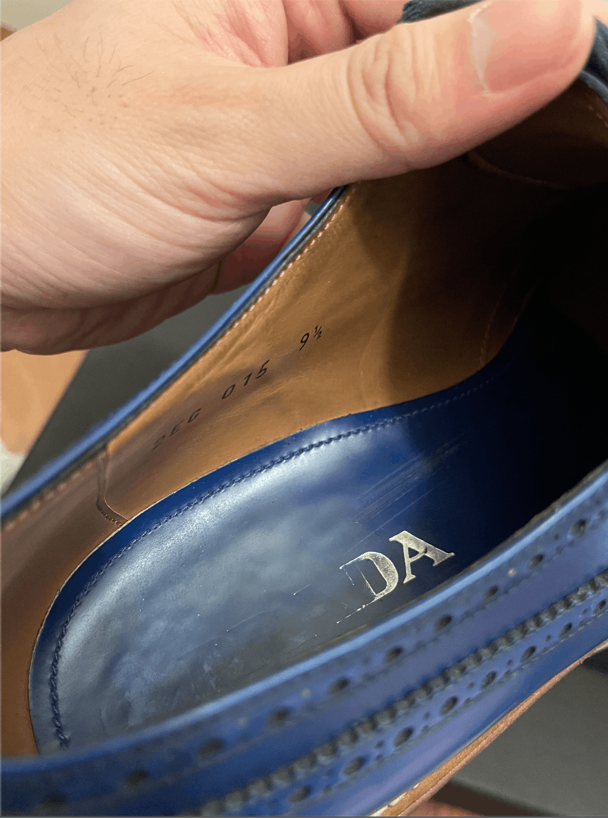 Prada Prada Spazzolato Wingtip Brogue Creepers Size US 9.5 / EU 42-43 - 5 Thumbnail