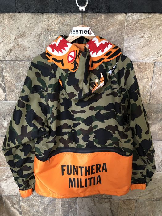 Bape FINAL DROP🔥 Bape X Porter 1st Camo Tiger Snowboard Jacket