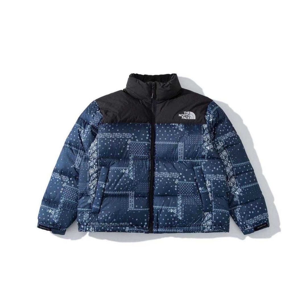 The North Face Nuptse Paisley Bandana Puffer Down Jacket