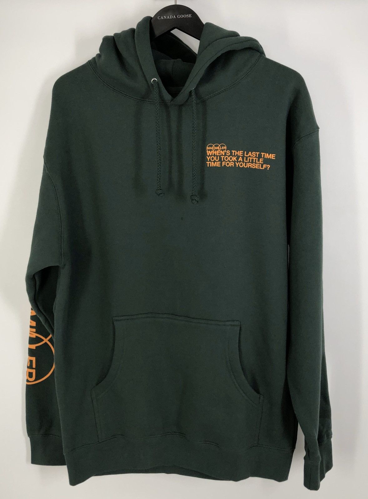 Mac Miller Circles Hoodie good Official Merch Take A Little Time For Yourself Medium