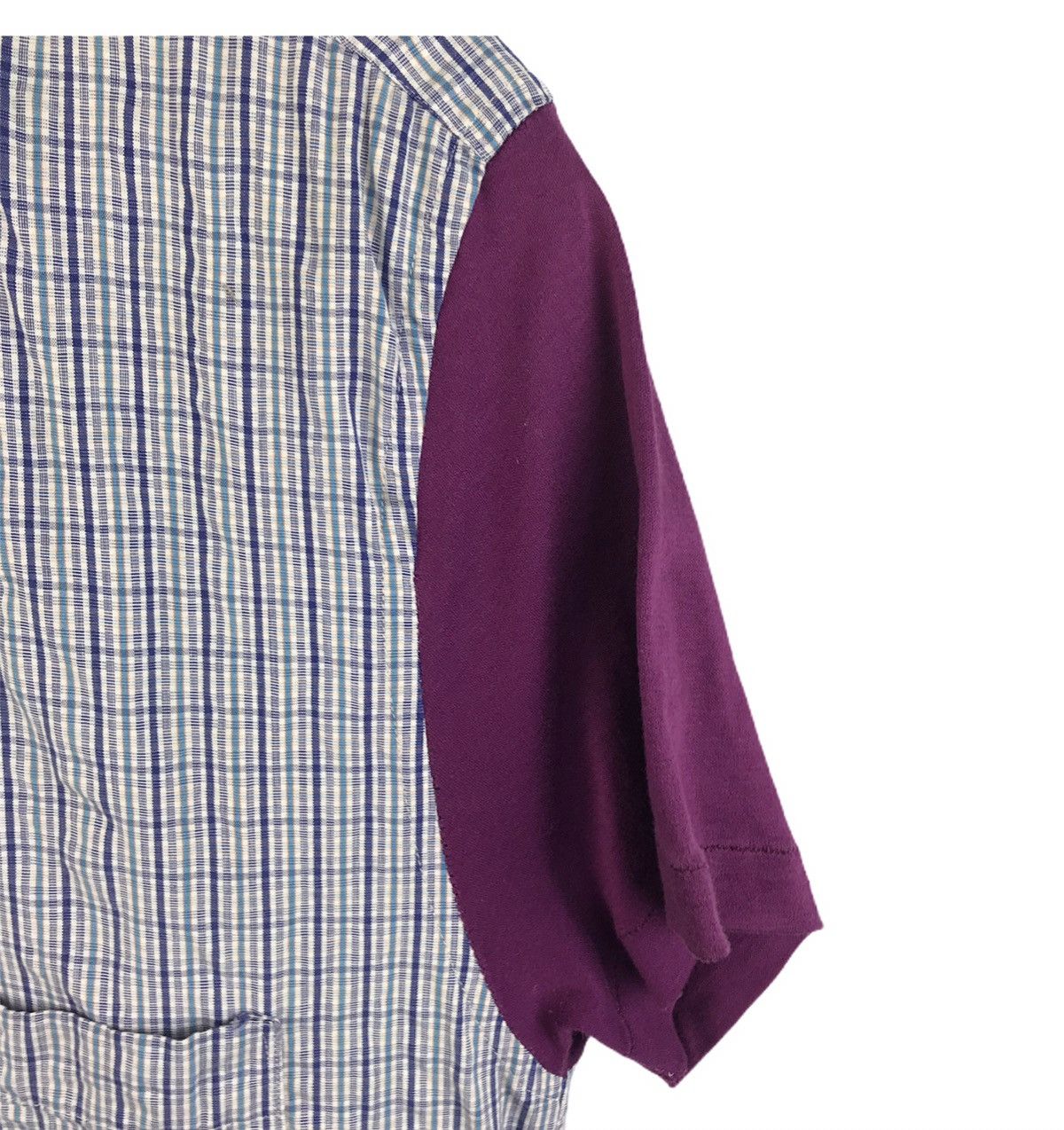 Masaki Matsushima Masaki Matsushima Cut & Sewn Plaid Shirt Size US M / EU 48-50 / 2 - 3 Thumbnail