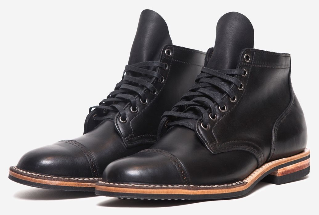 Viberg 3sixteen stealth service boot | Grailed