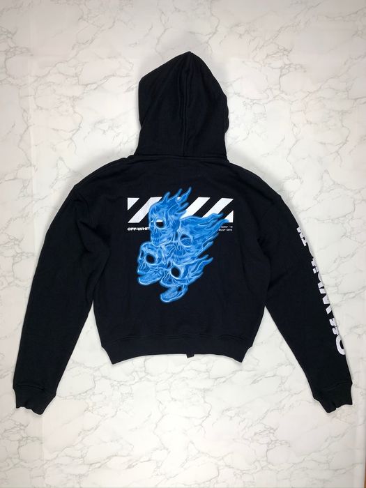 Off white diag outlet skulls