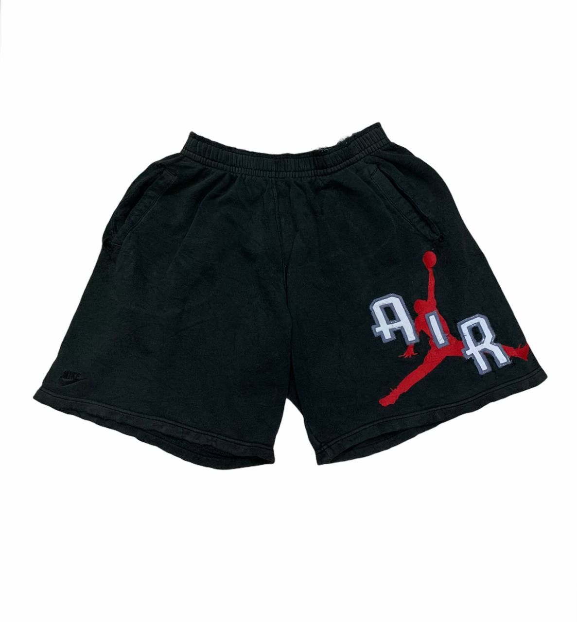 Distress Vintage Nike Air Jordan Short Sweat Pants