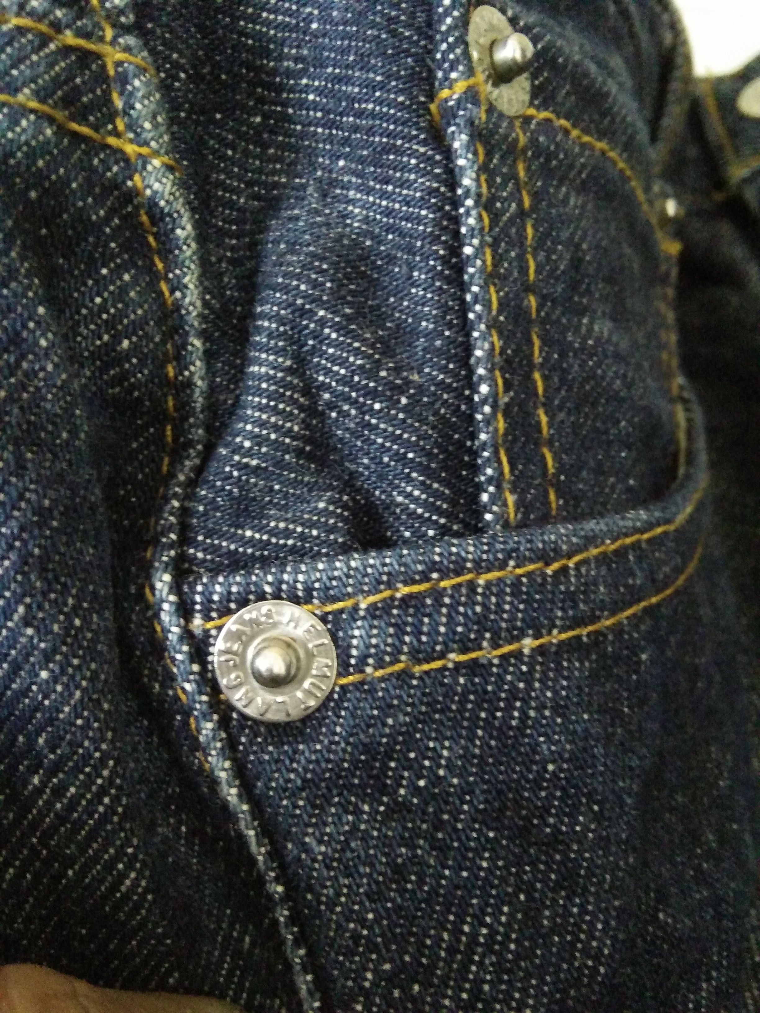 Helmut Lang 1998 HELMUT LANG DENIM WAIST 30 (A808) W30 Size US 30 / EU 46 - 7 Thumbnail