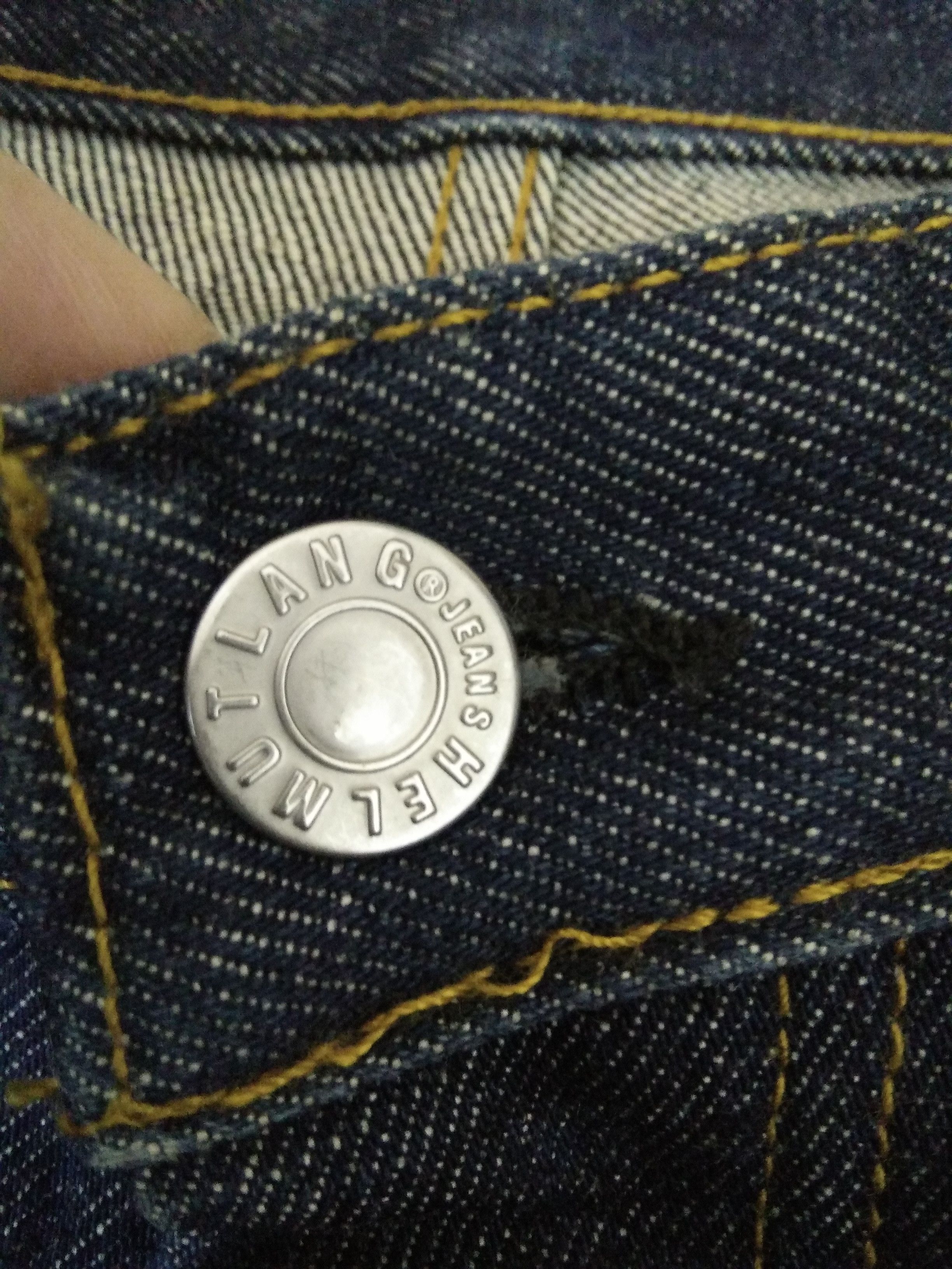 Helmut Lang 1998 HELMUT LANG DENIM WAIST 30 (A808) W30 Size US 30 / EU 46 - 4 Thumbnail