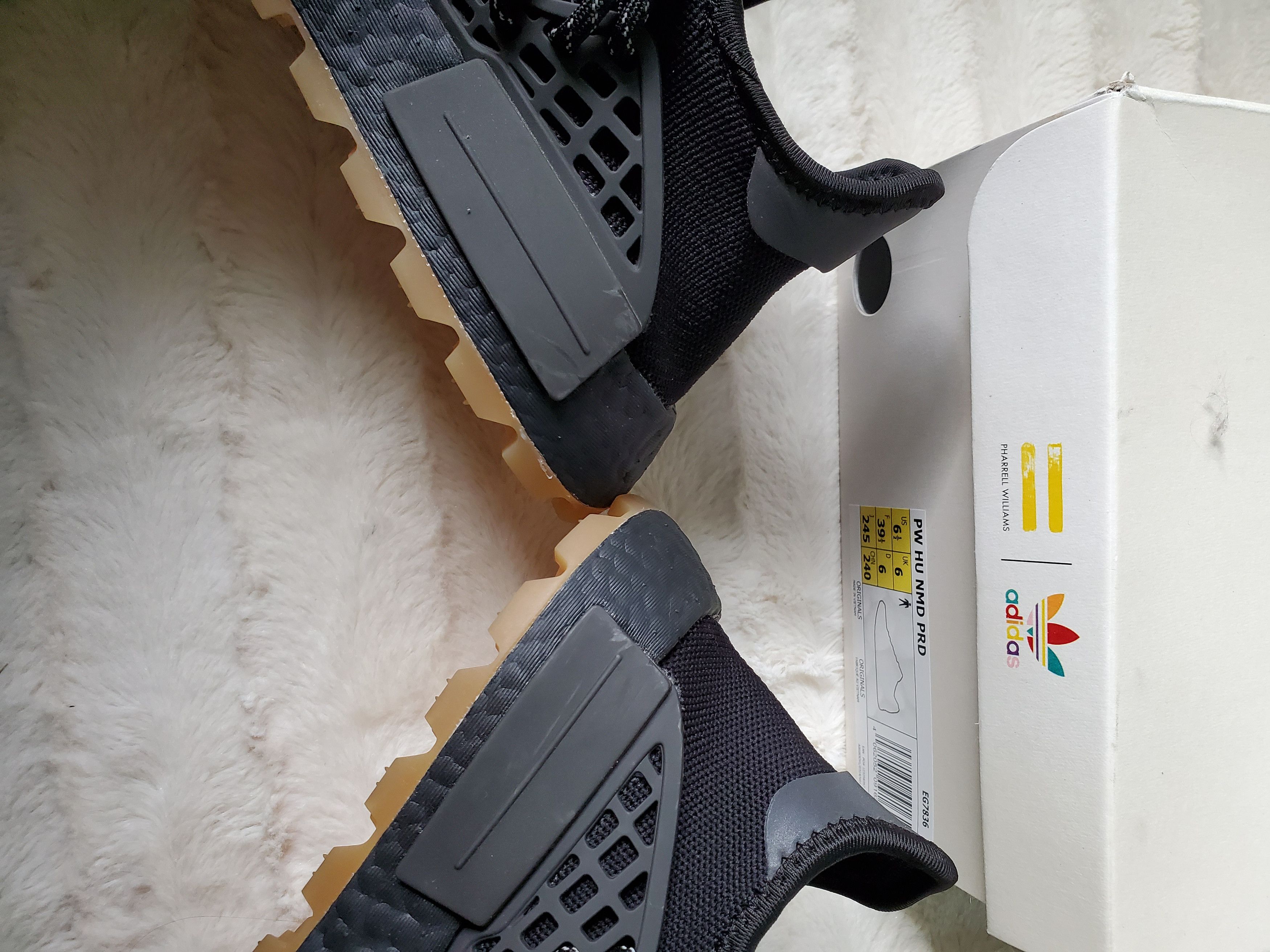Adidas × Pharrell Adidas NMD Hu Trail Pharrell Her Time "Infinite Species" Size US 6.5 / EU 39-40 - 7 Thumbnail