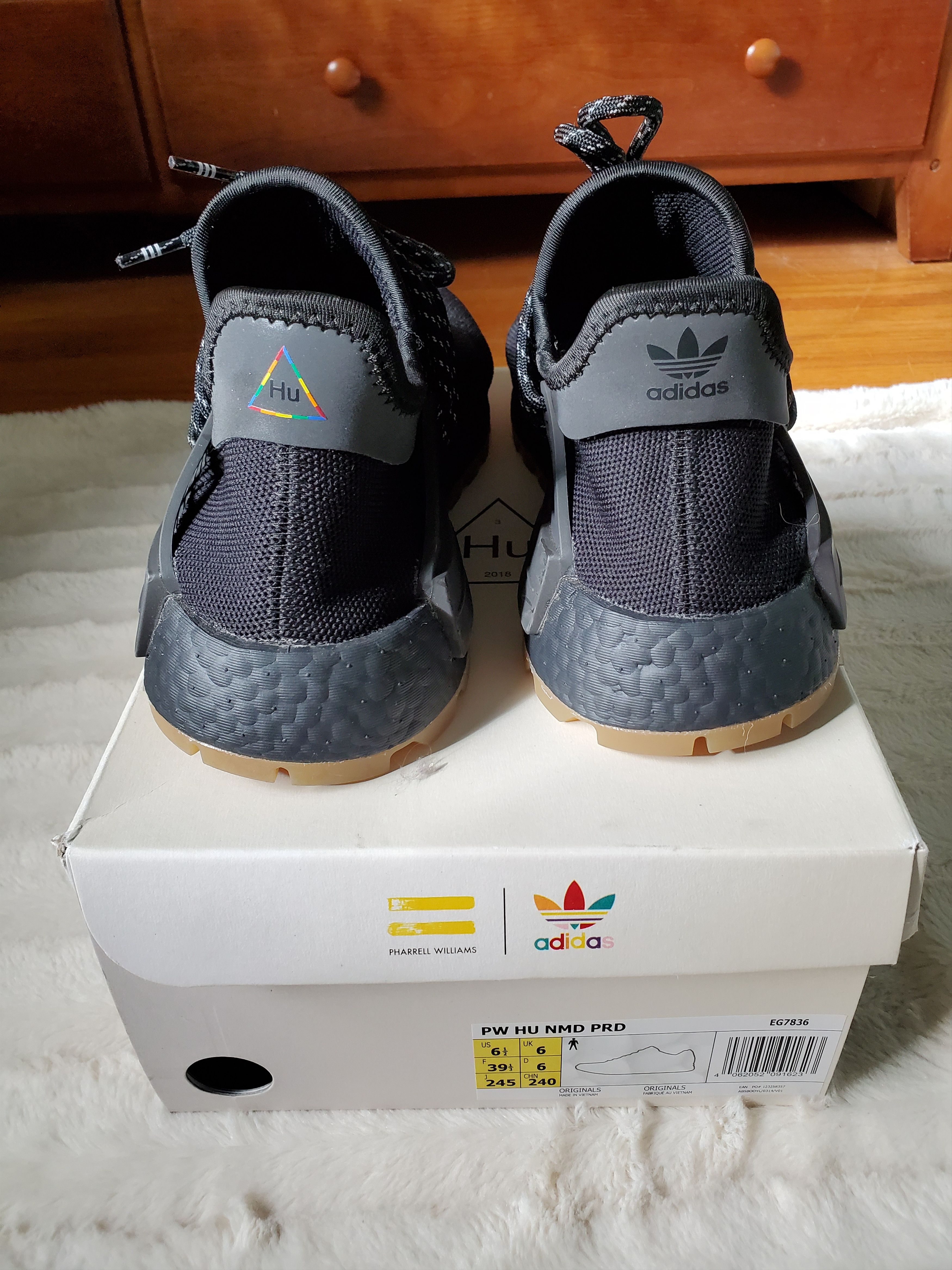 Adidas × Pharrell Adidas NMD Hu Trail Pharrell Her Time "Infinite Species" Size US 6.5 / EU 39-40 - 5 Thumbnail