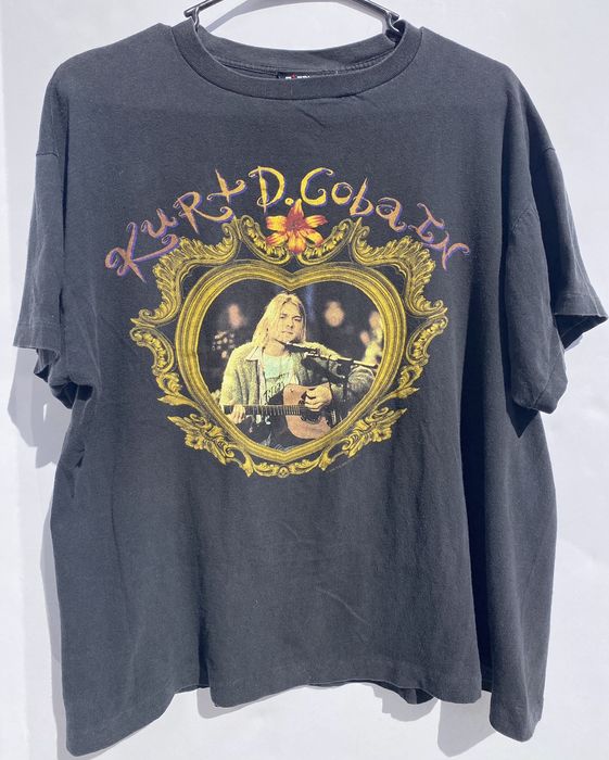 Vintage Vintage 1995 Kurt Cobain Memorial Unplugged Tee | Grailed