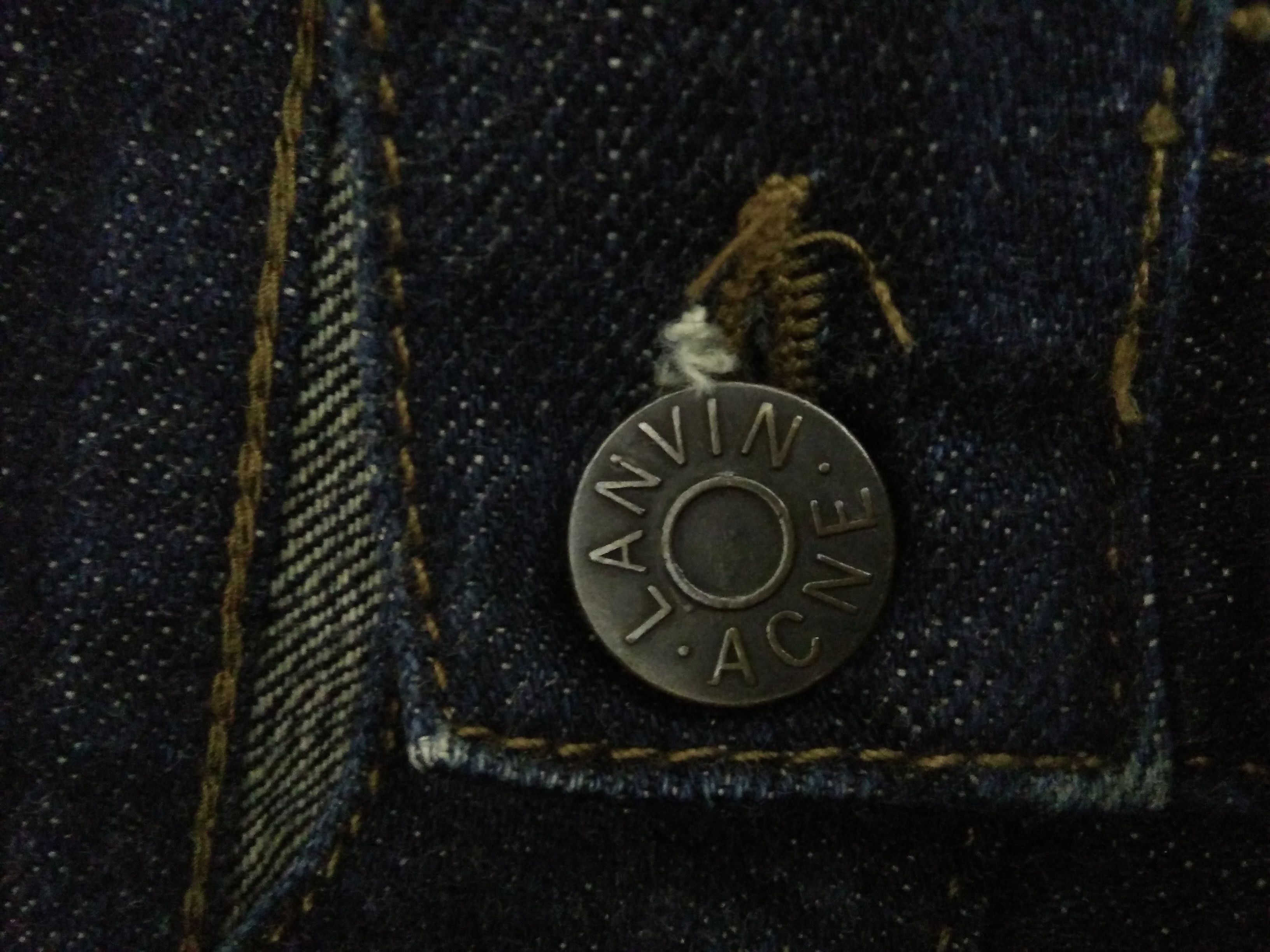 Acne Studios × Lanvin LANVIN X ACNE STUDIOS SELVEDGE DENIM (A725) Size US 34 / EU 50 - 3 Thumbnail