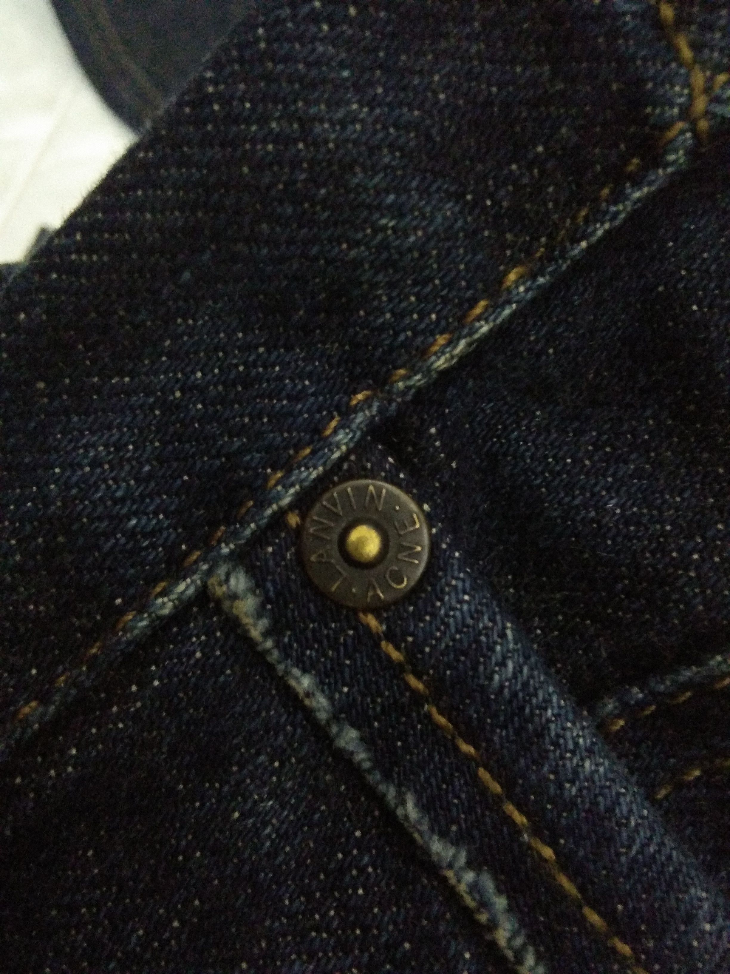 Acne Studios × Lanvin LANVIN X ACNE STUDIOS SELVEDGE DENIM (A725) Size US 34 / EU 50 - 4 Thumbnail
