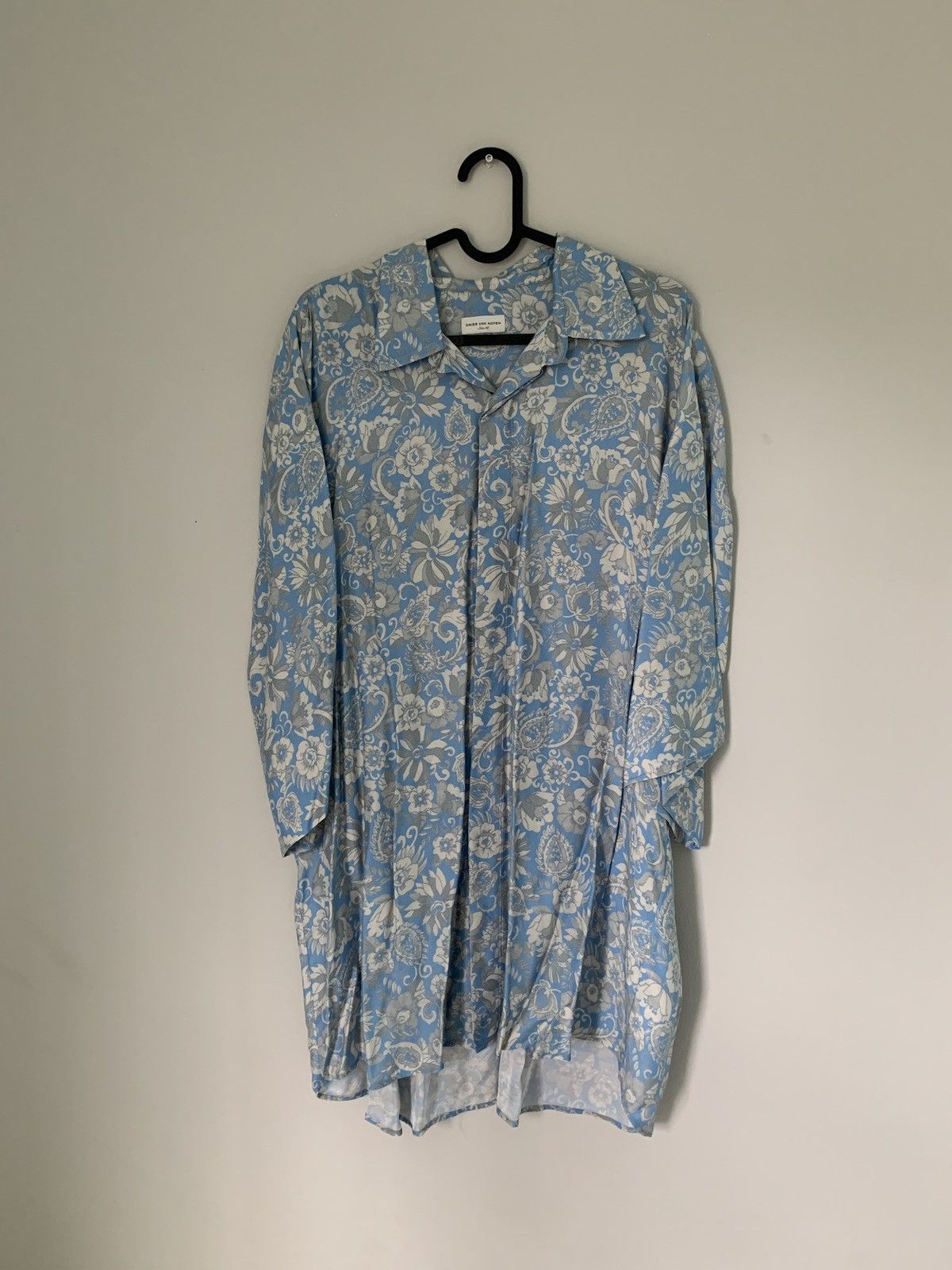 Dries Van Noten Dries van Noten SS18 Runway Viscose Shirt Size US M / EU 48-50 / 2 - 1 Thumbnail