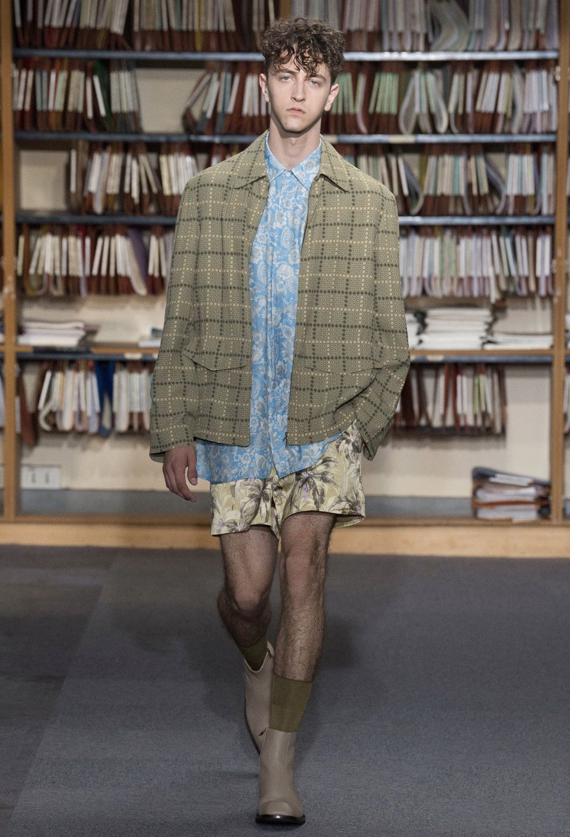 Dries Van Noten Dries van Noten SS18 Runway Viscose Shirt Size US M / EU 48-50 / 2 - 4 Thumbnail