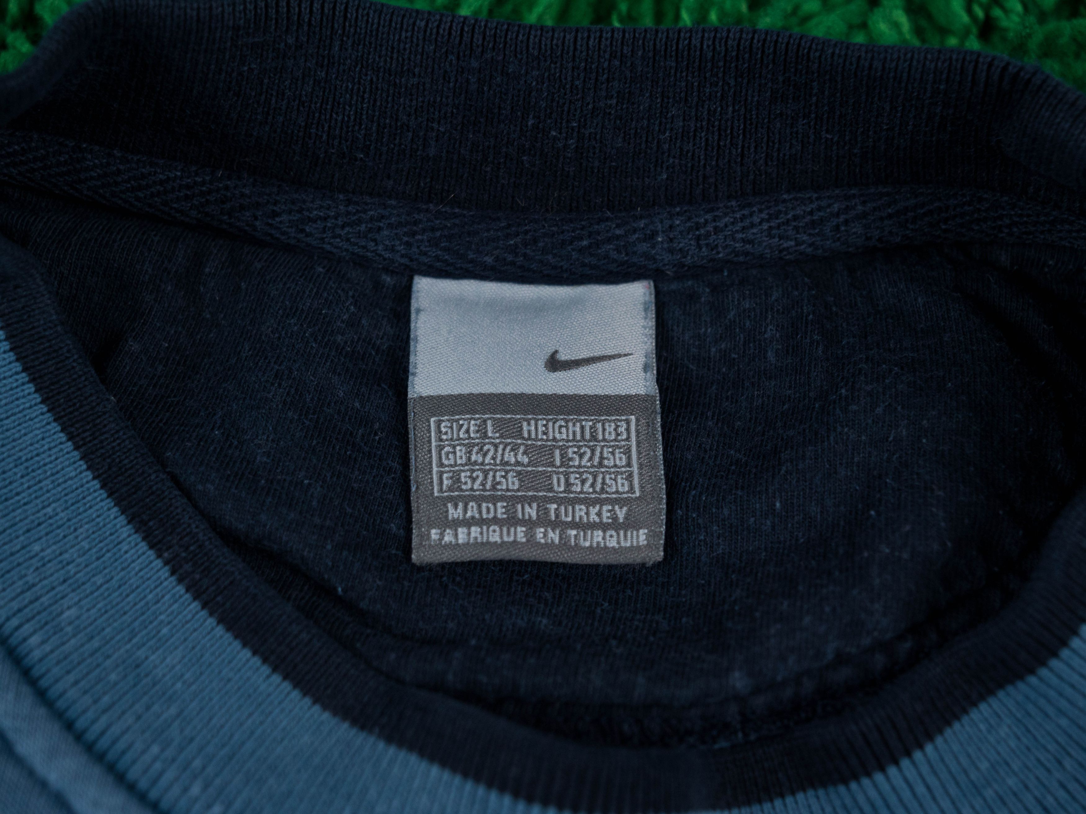 Nike × Vintage BOXY Center SWOSH NIKE 90's Crewneck Sweatshirt Baby Size US M / EU 48-50 / 2 - 4 Thumbnail