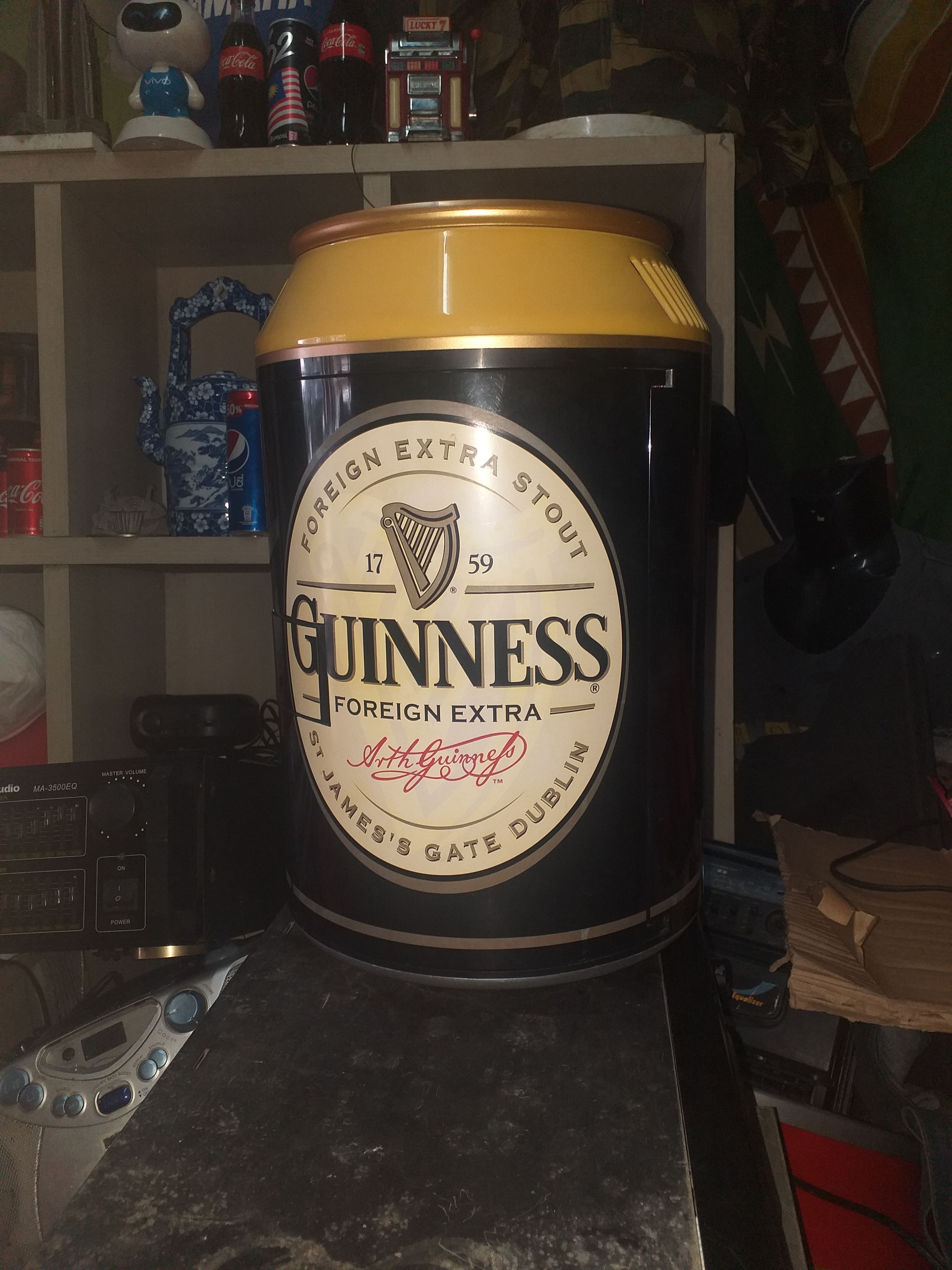 Vintage Guinness Mini Fridge rare Grailed