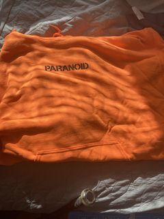 Paranoid sale orange hoodie