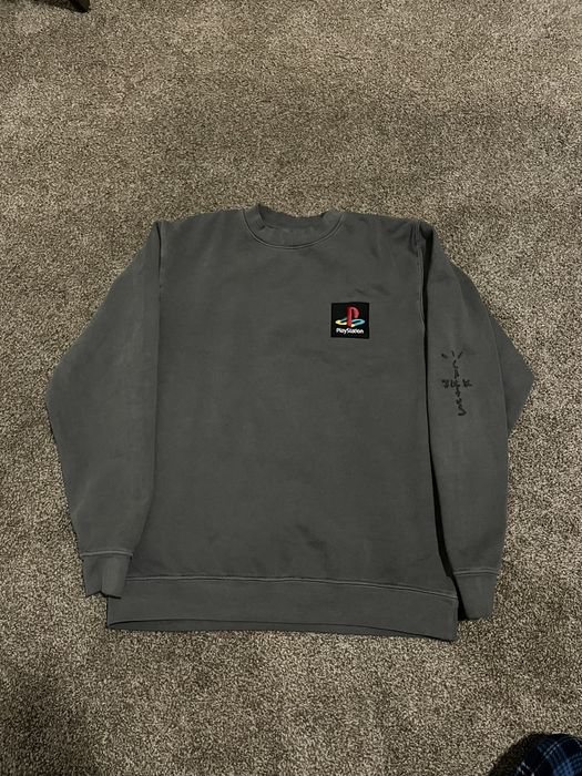 Travis Scott Travis Scott PS Classic Crewneck Washed Grey