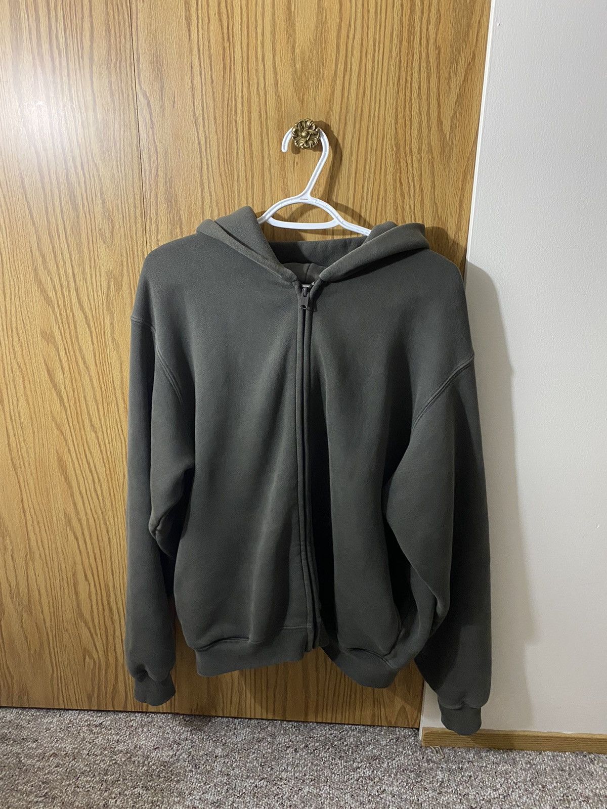 Yeezy Season Yeezy season 6 zip hoodie gravel | Grailed