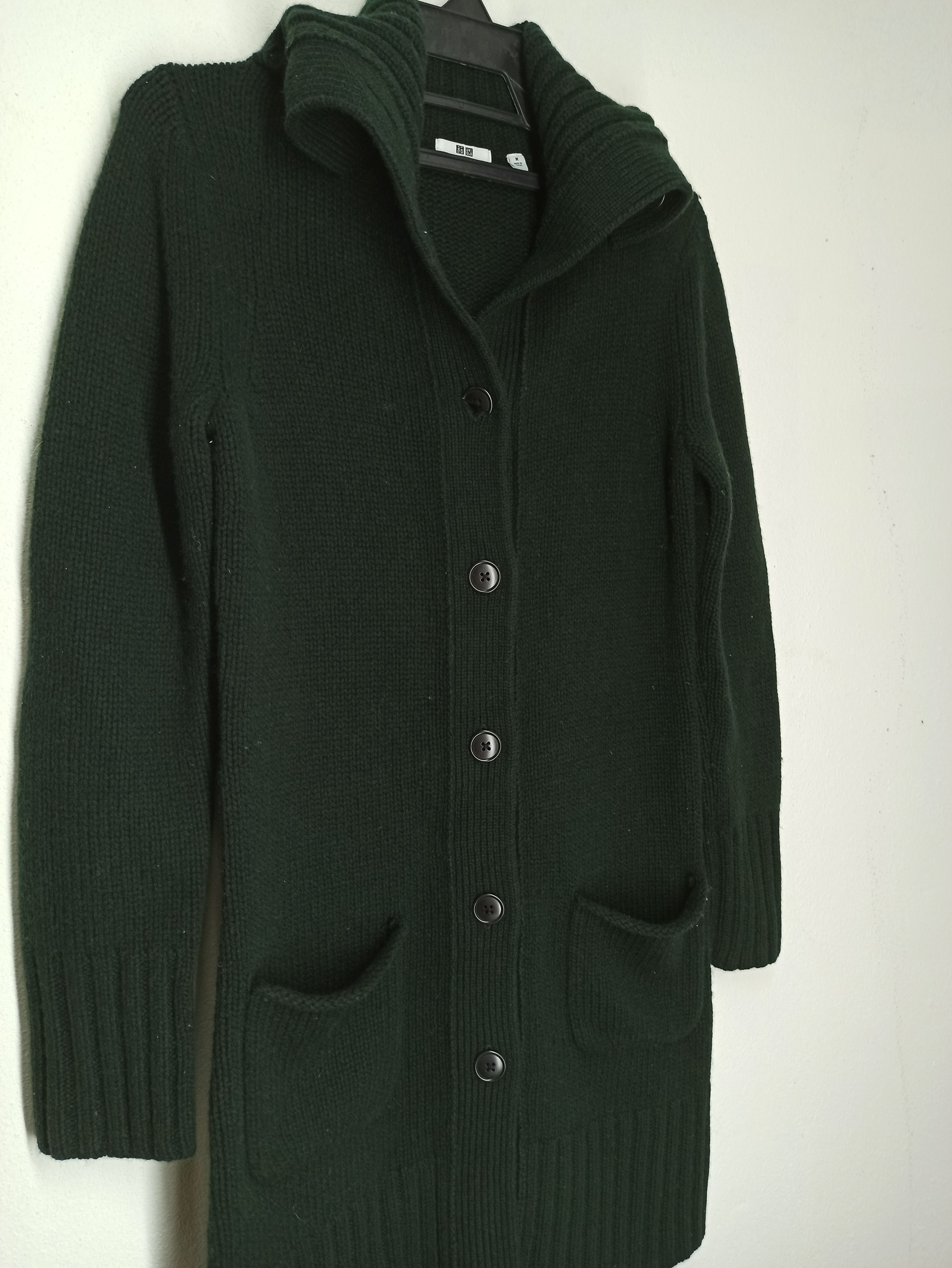 Uniqlo Uniqlo Cardigan Knit Wool Parka Size US M / EU 48-50 / 2 - 2 Thumbnail