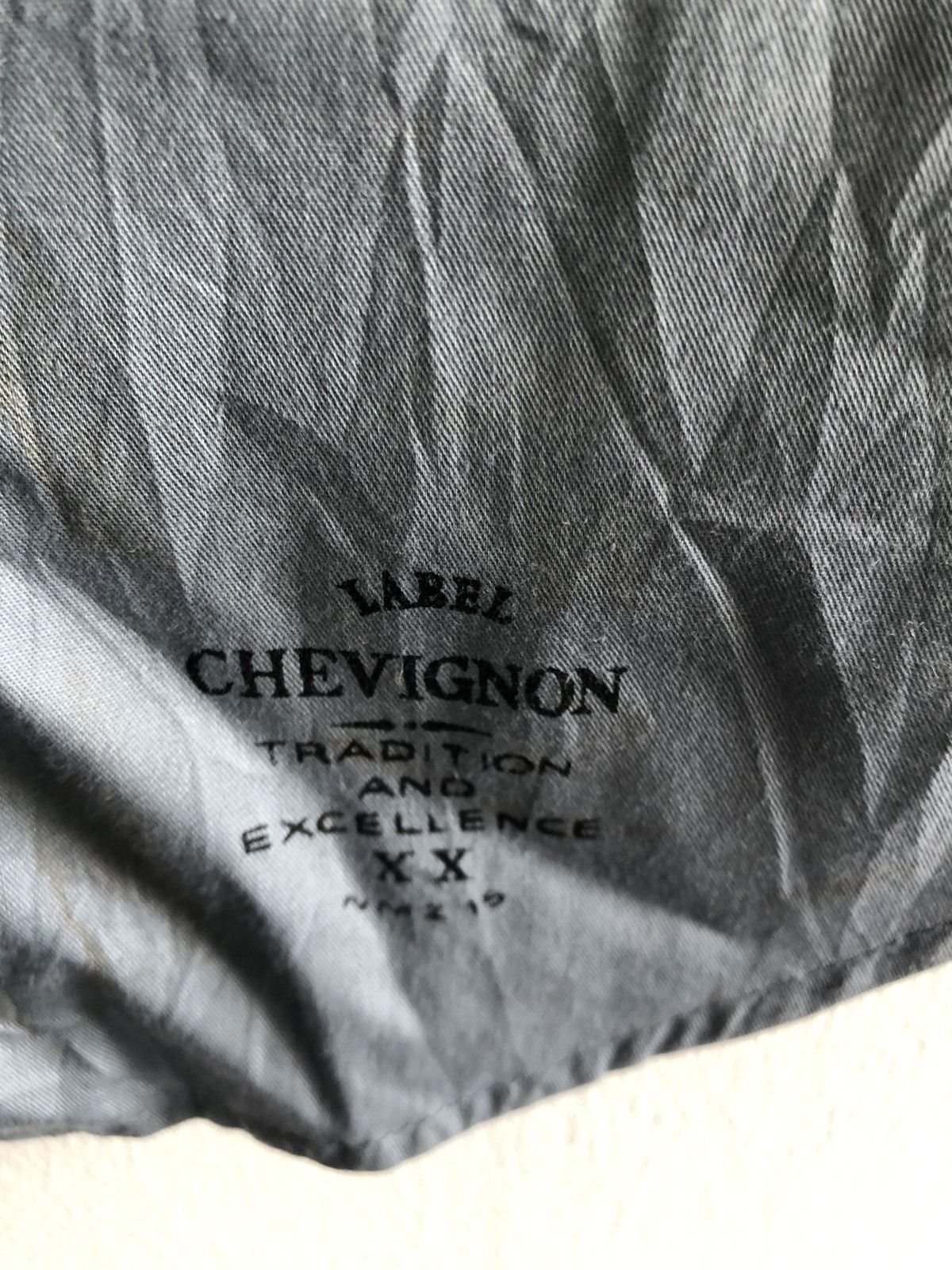 Chevignon Vintage CHEVIGNON Shirt Conquest 89 work style Size US XL / EU 56 / 4 - 5 Thumbnail