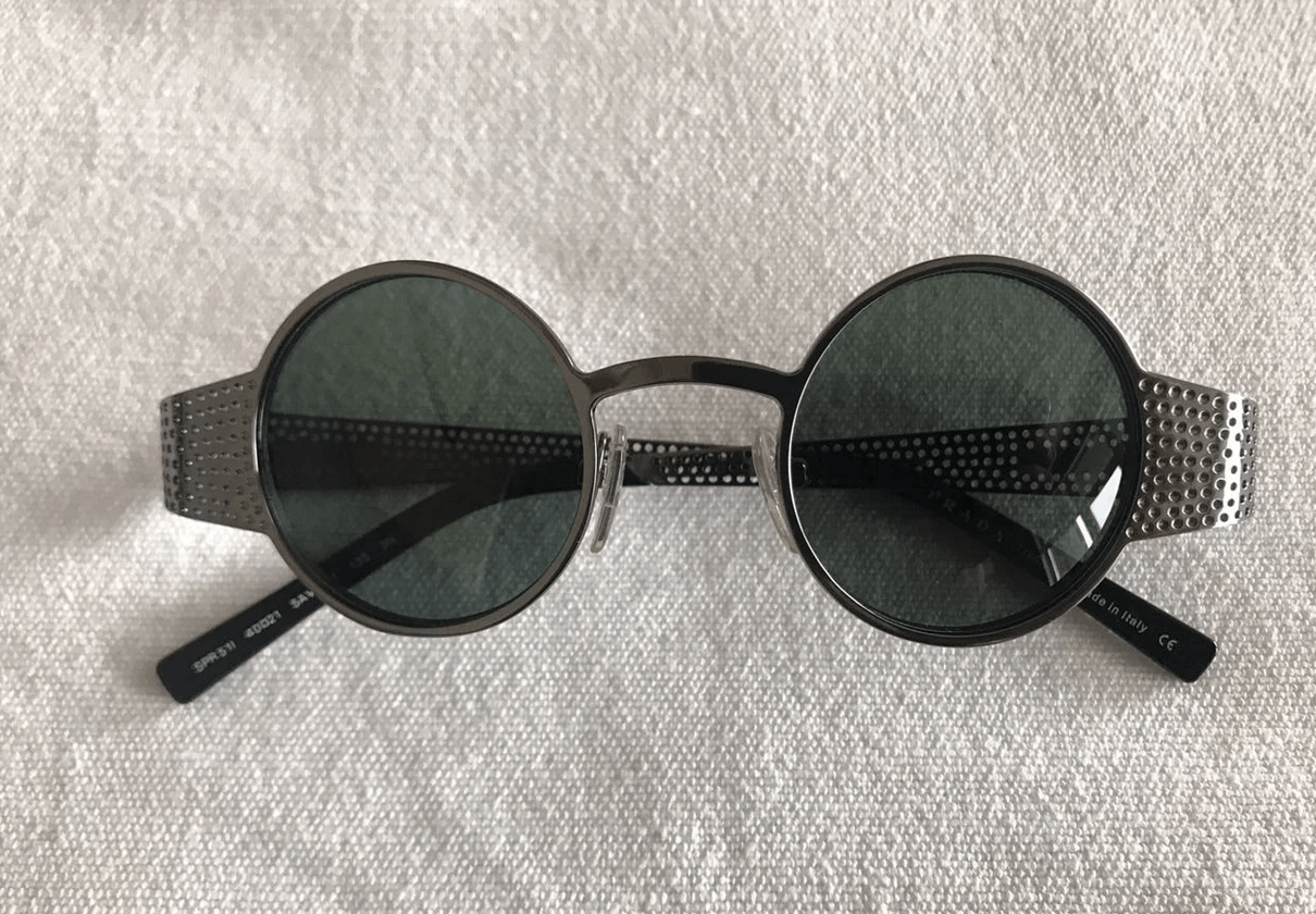 Prada titanium clearance sunglasses