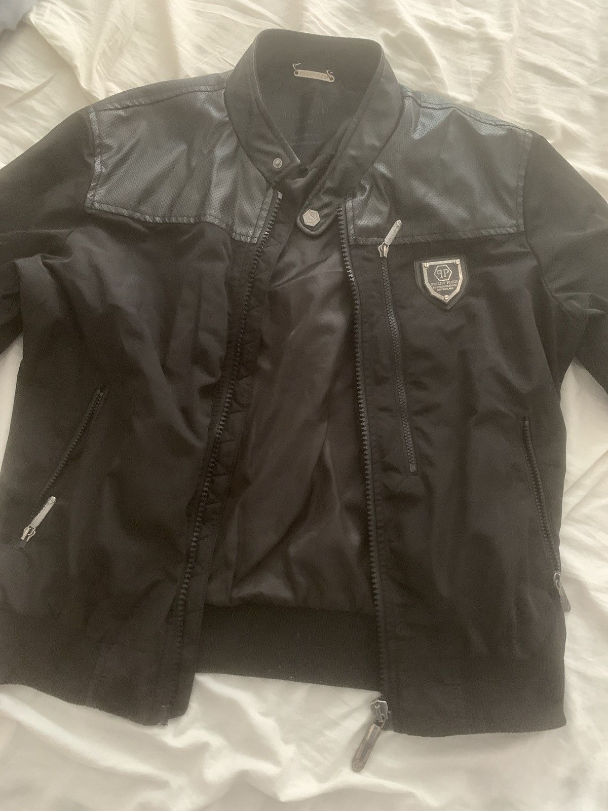 Philipp plein leather jacket limited edition best sale