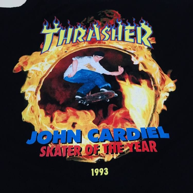 Vintage Vans thrasher john cardiel 1993 | Grailed