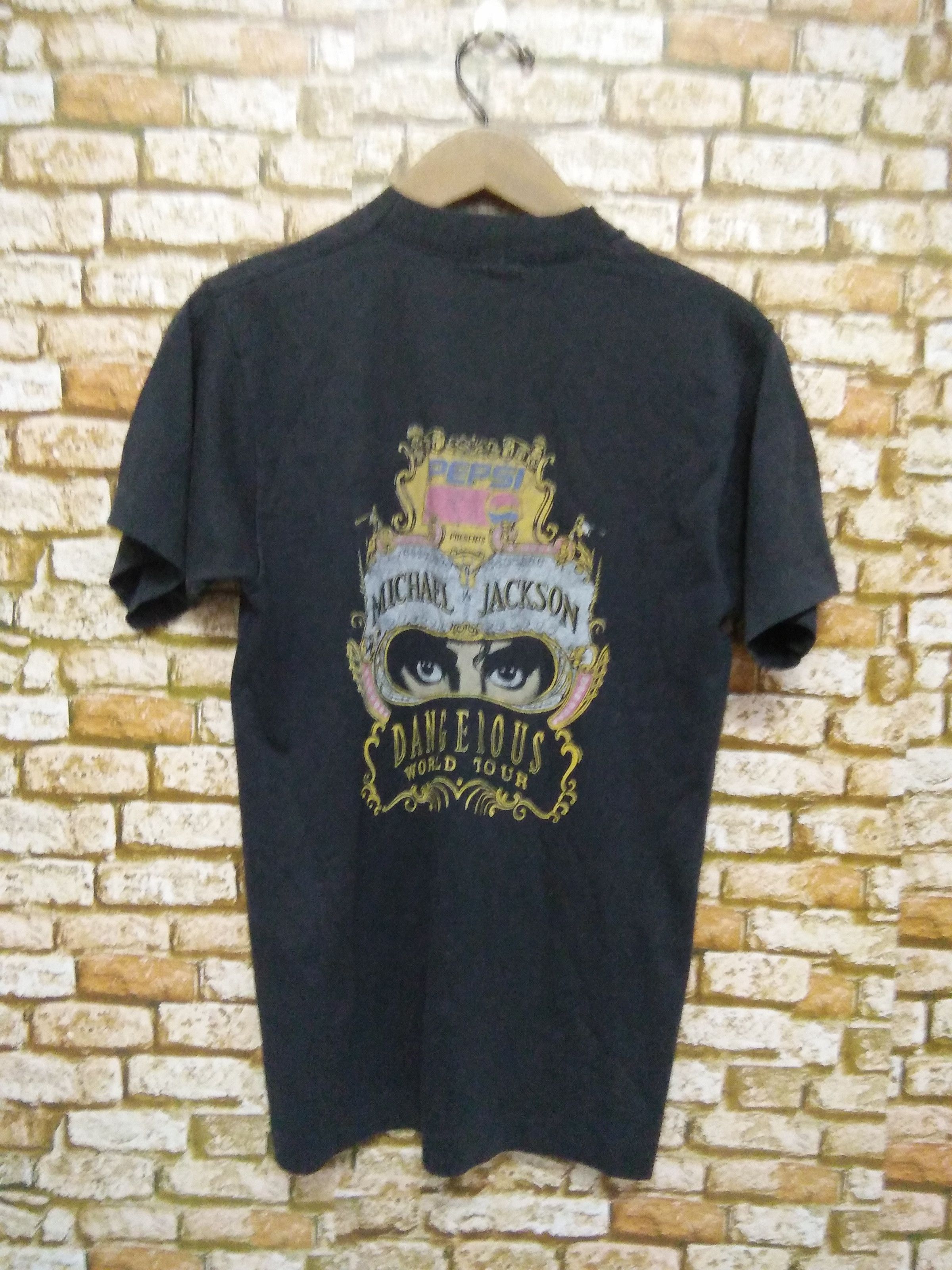 Michael Jackson × Vintage Michael Jackson Dangerous World Tour Tee