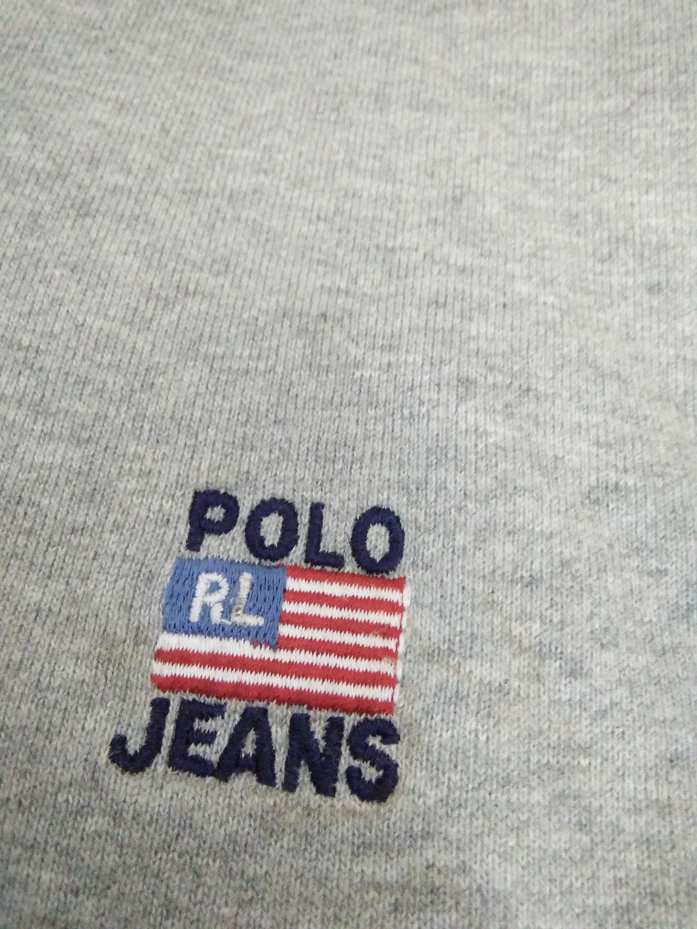 Polo Ralph Lauren POLO RALPH LAUREN big logo AMERICAN FLAG sweatshirt (A115) Size US S / EU 44-46 / 1 - 4 Thumbnail