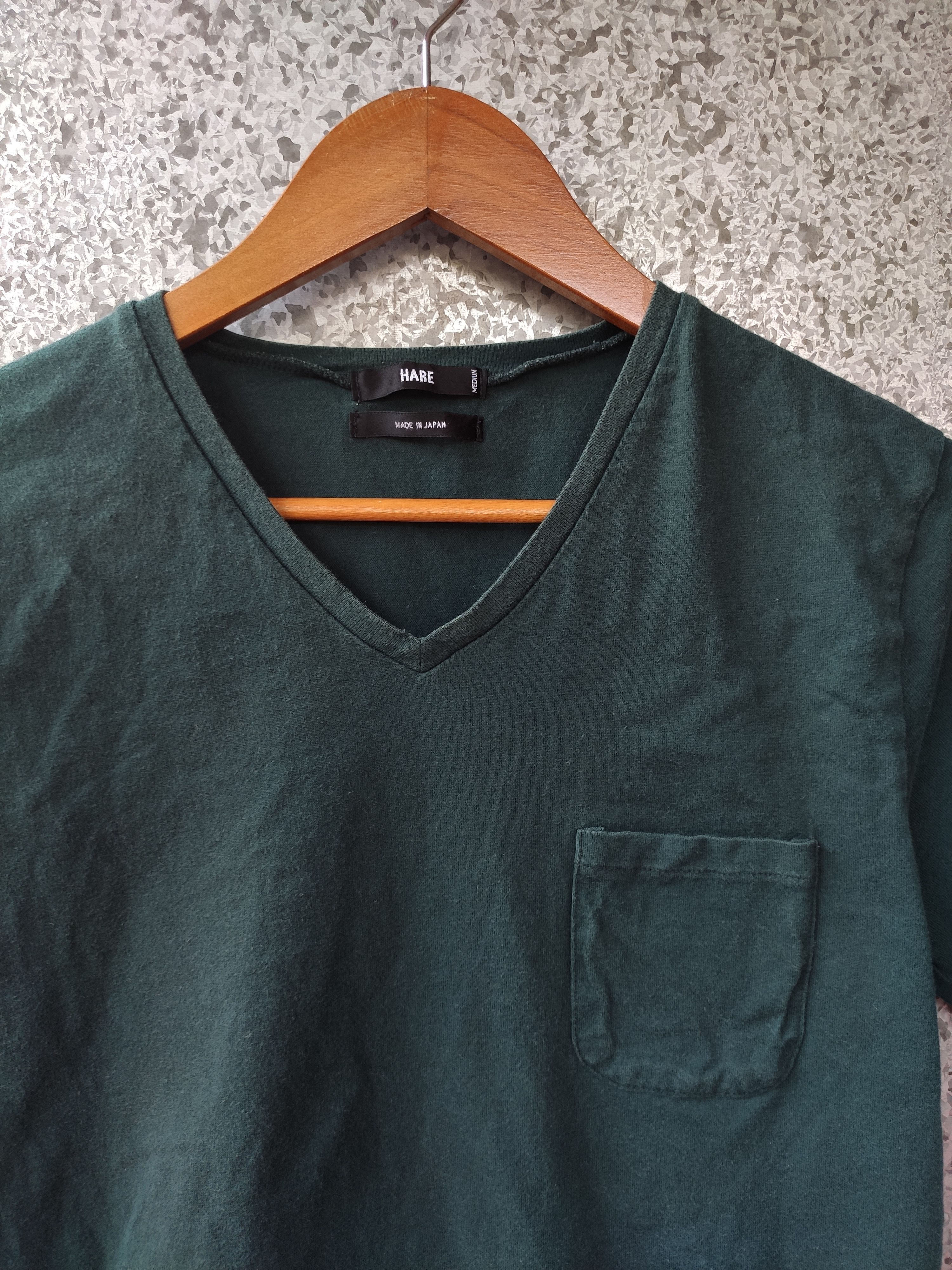 Designer × HARE × Japanese Brand Hare t shirt v neck made in Japan Size US S / EU 44-46 / 1 - 2 Thumbnail