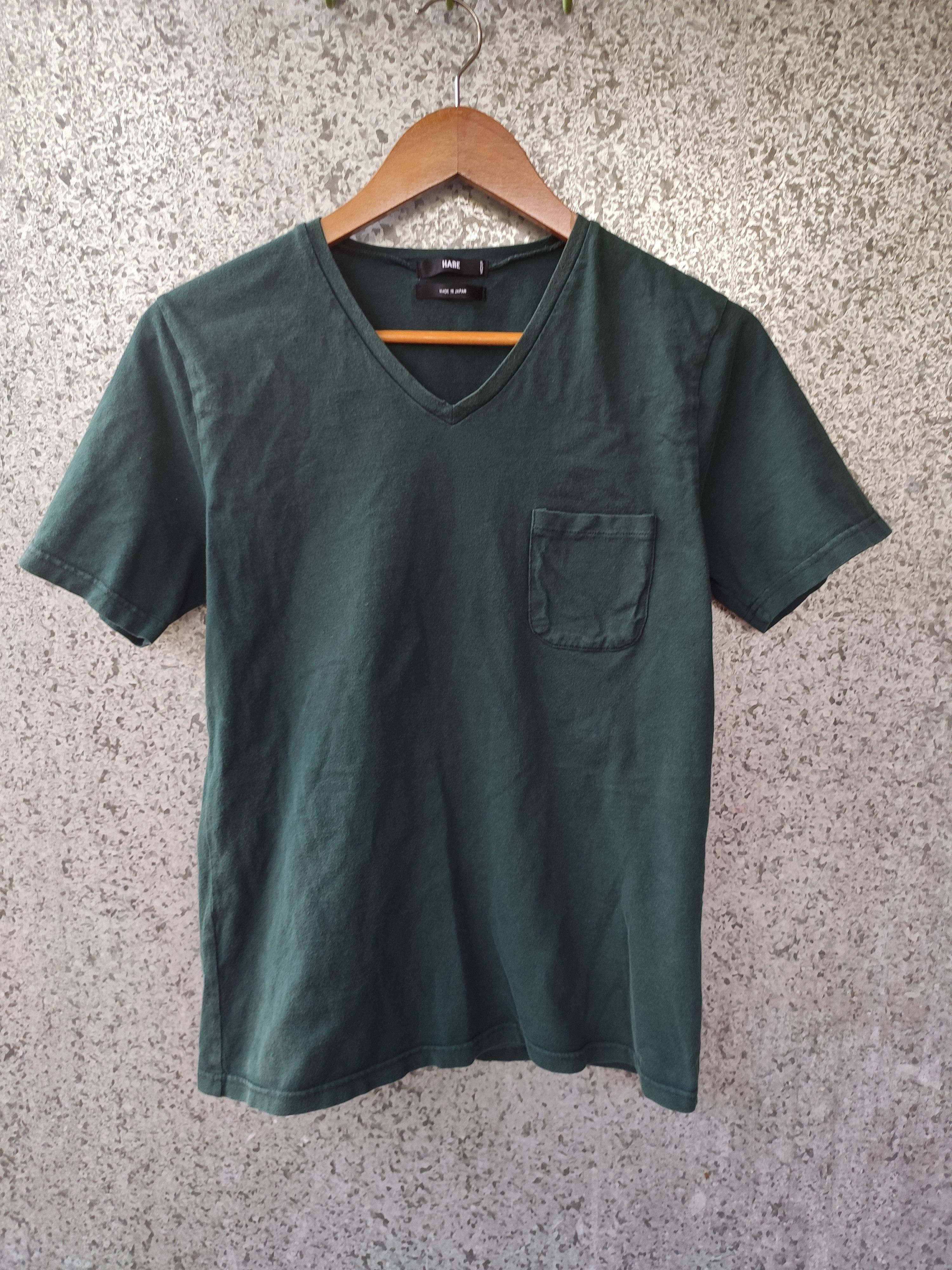 Designer × HARE × Japanese Brand Hare t shirt v neck made in Japan Size US S / EU 44-46 / 1 - 1 Thumbnail