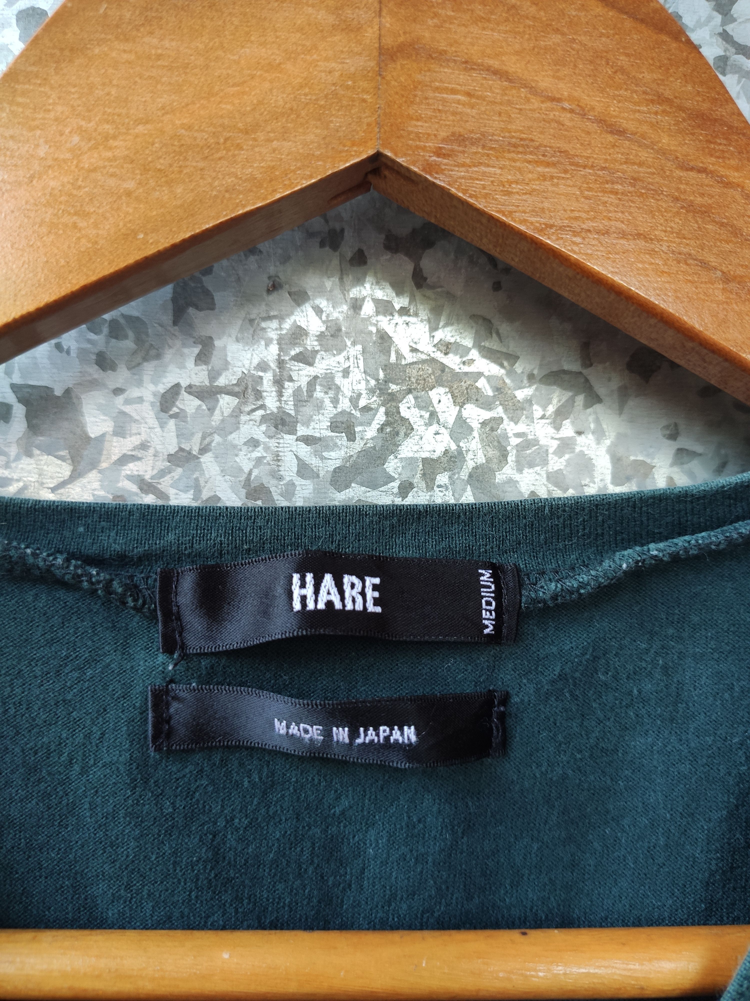 Designer × HARE × Japanese Brand Hare t shirt v neck made in Japan Size US S / EU 44-46 / 1 - 4 Thumbnail