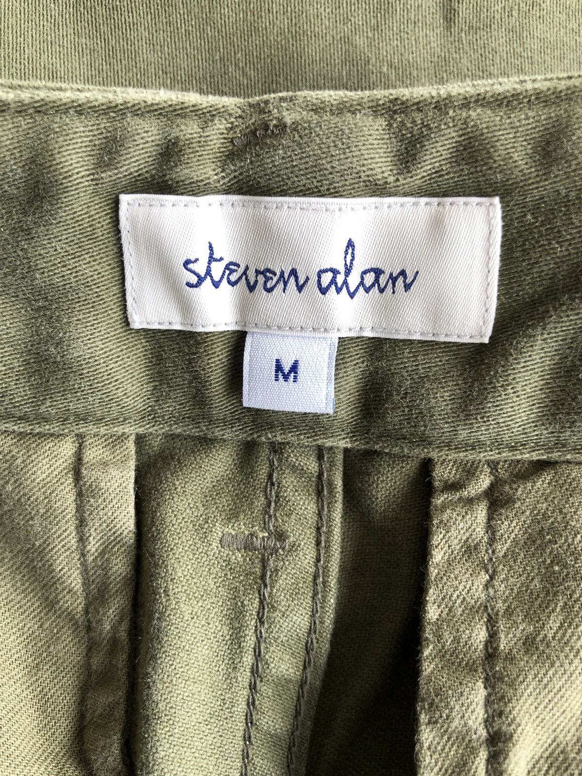 Steven Alan STEVEN ALAN 🇯🇵 Herringbone Military Cargo Pants Size US 29 - 6 Thumbnail
