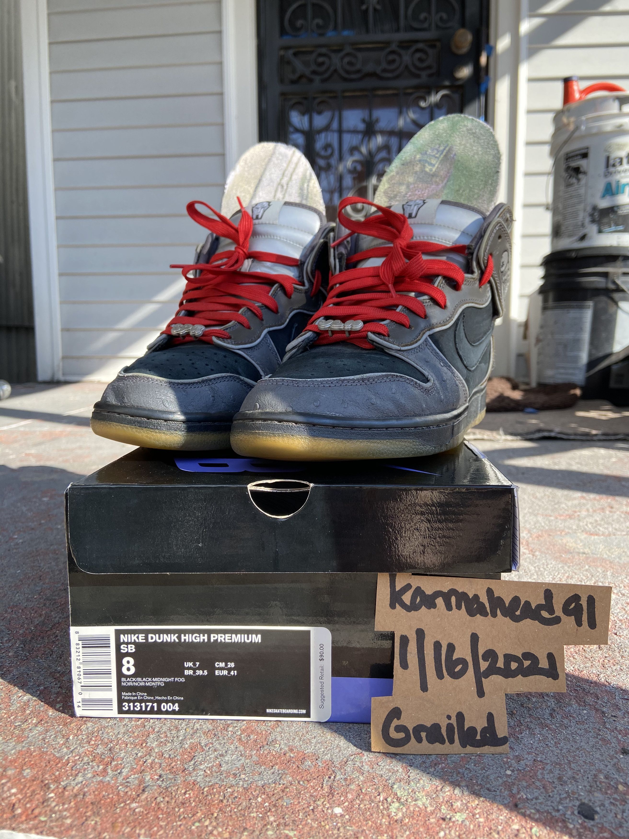 Nike Dunk High SB Premium MF Doom | Grailed