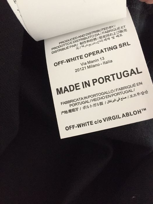 OffWhite Off white Cabin baggage tee Grailed