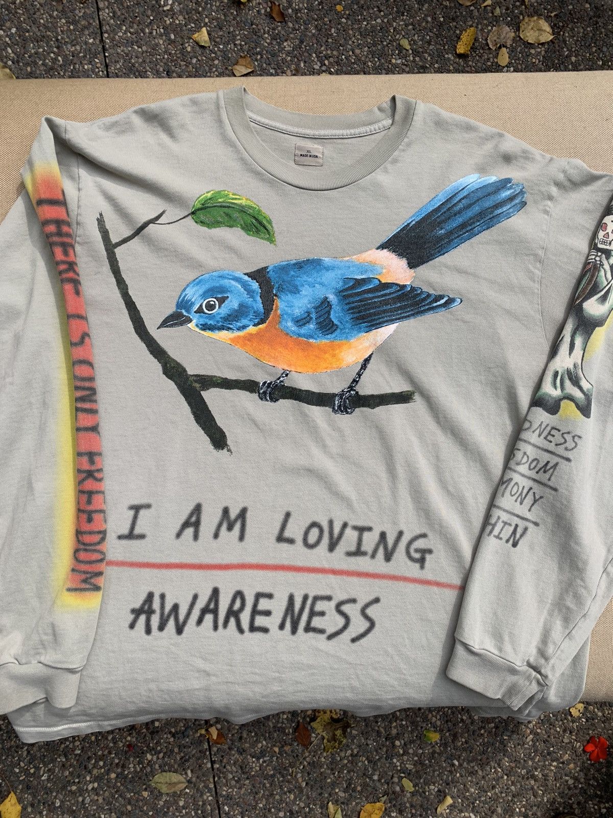 Yeezy Wes Lang Bird L/S Kanye West XL